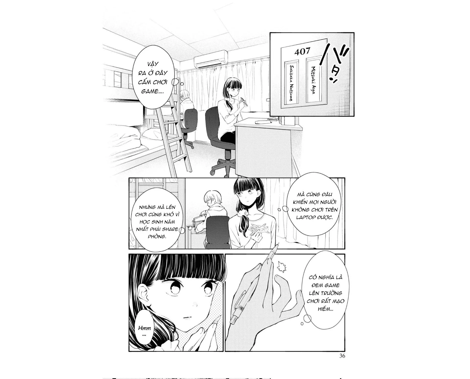 CON GÁI THÌ ĐỪNG CÓ CHƠI GAME ĐỐI KHÁNG! Chapter 1 Trang 35