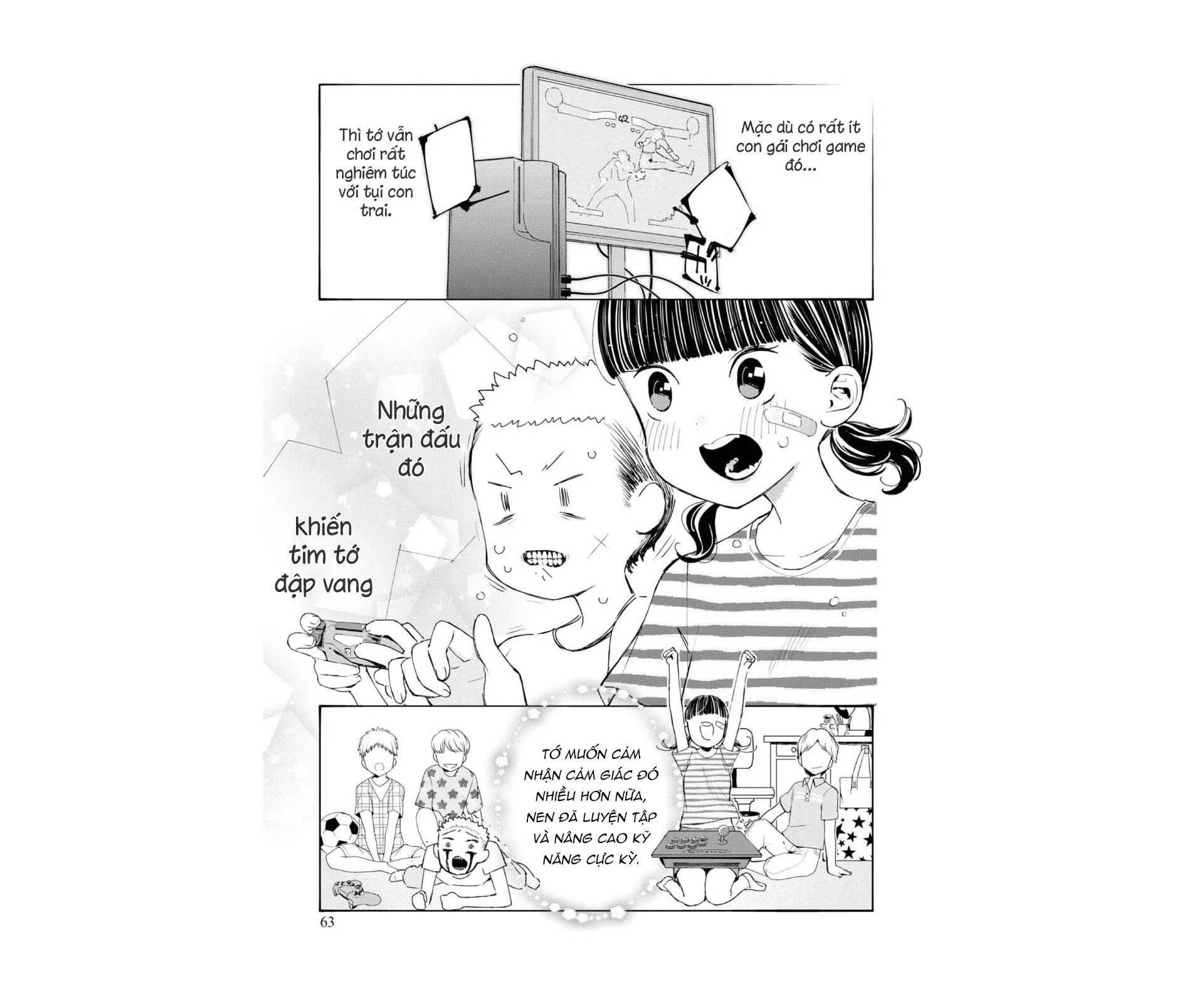 CON GÁI THÌ ĐỪNG CÓ CHƠI GAME ĐỐI KHÁNG! Chapter 1 Trang 61