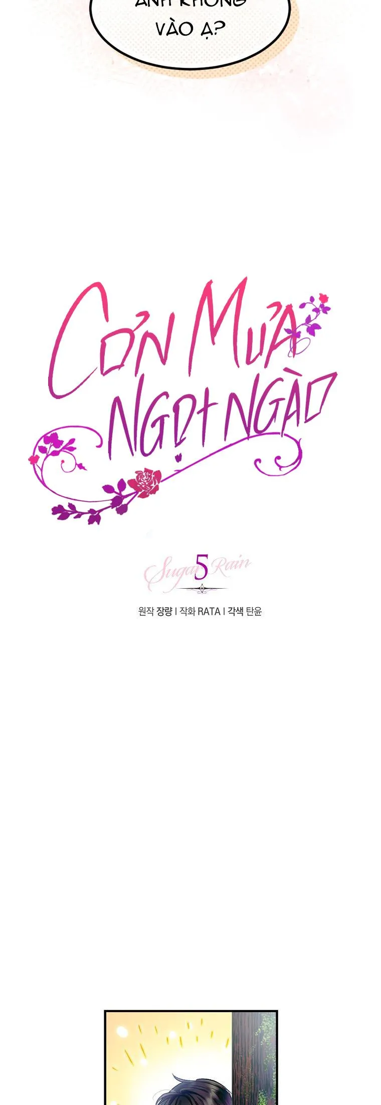 CƠN MƯA NGỌT NGÀO Chapter 5 Trang 5