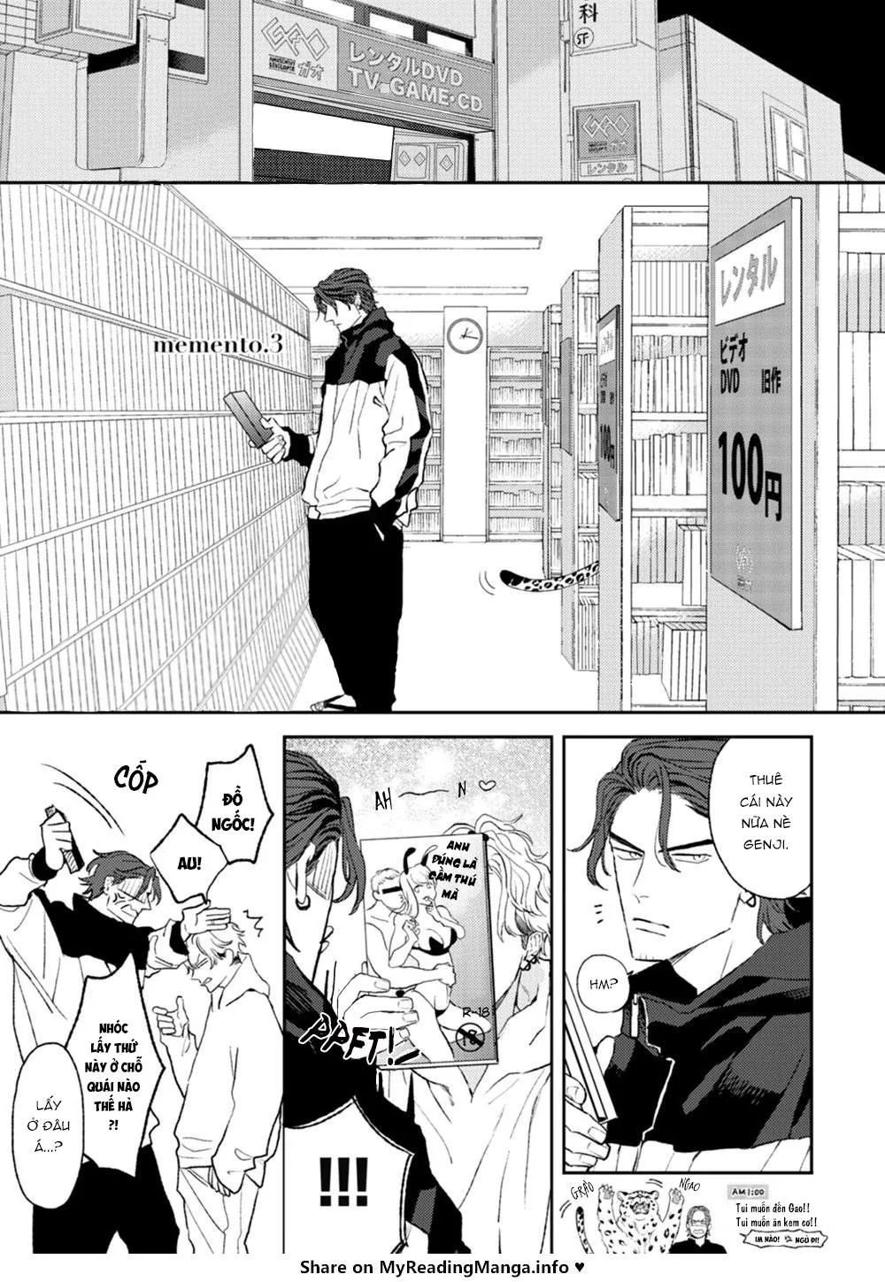 Con Ngươi Tựa Hổ Phách Chapter 3 Trang 5