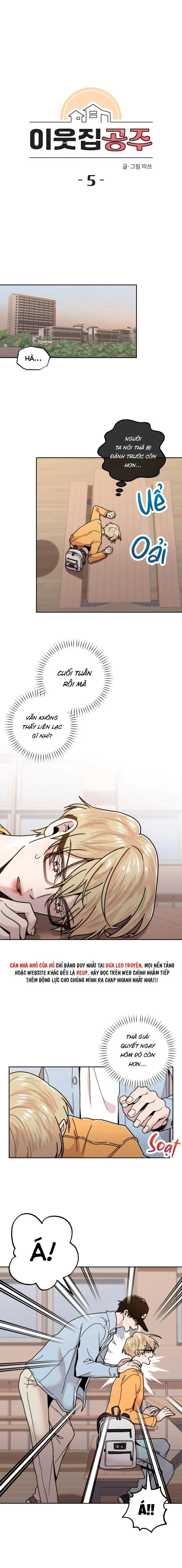 CÔNG CHÚA NHÀ BÊN Chapter 5 Trang 4