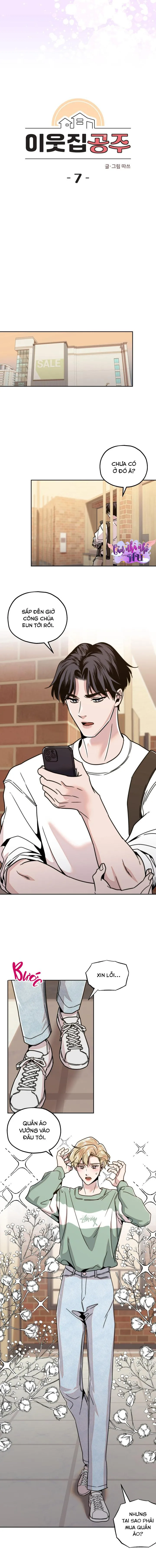 CÔNG CHÚA NHÀ BÊN Chapter 7 Trang 4