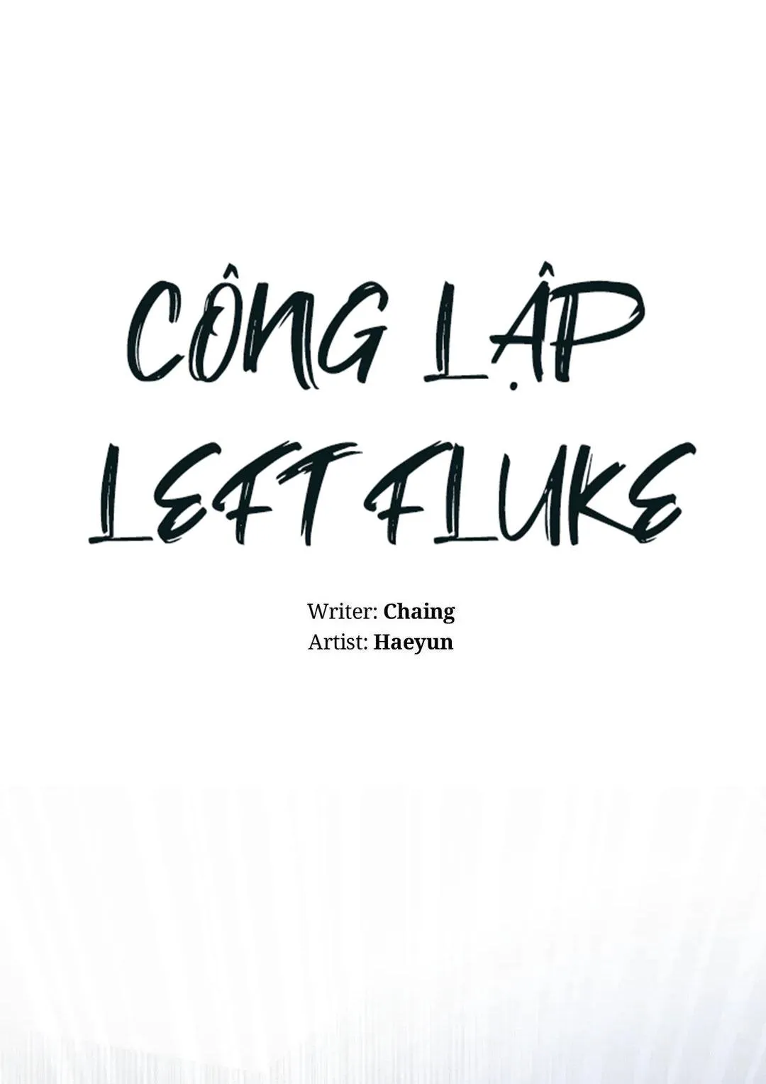 Công Lập Left Fluke Chapter 10 Trang 19