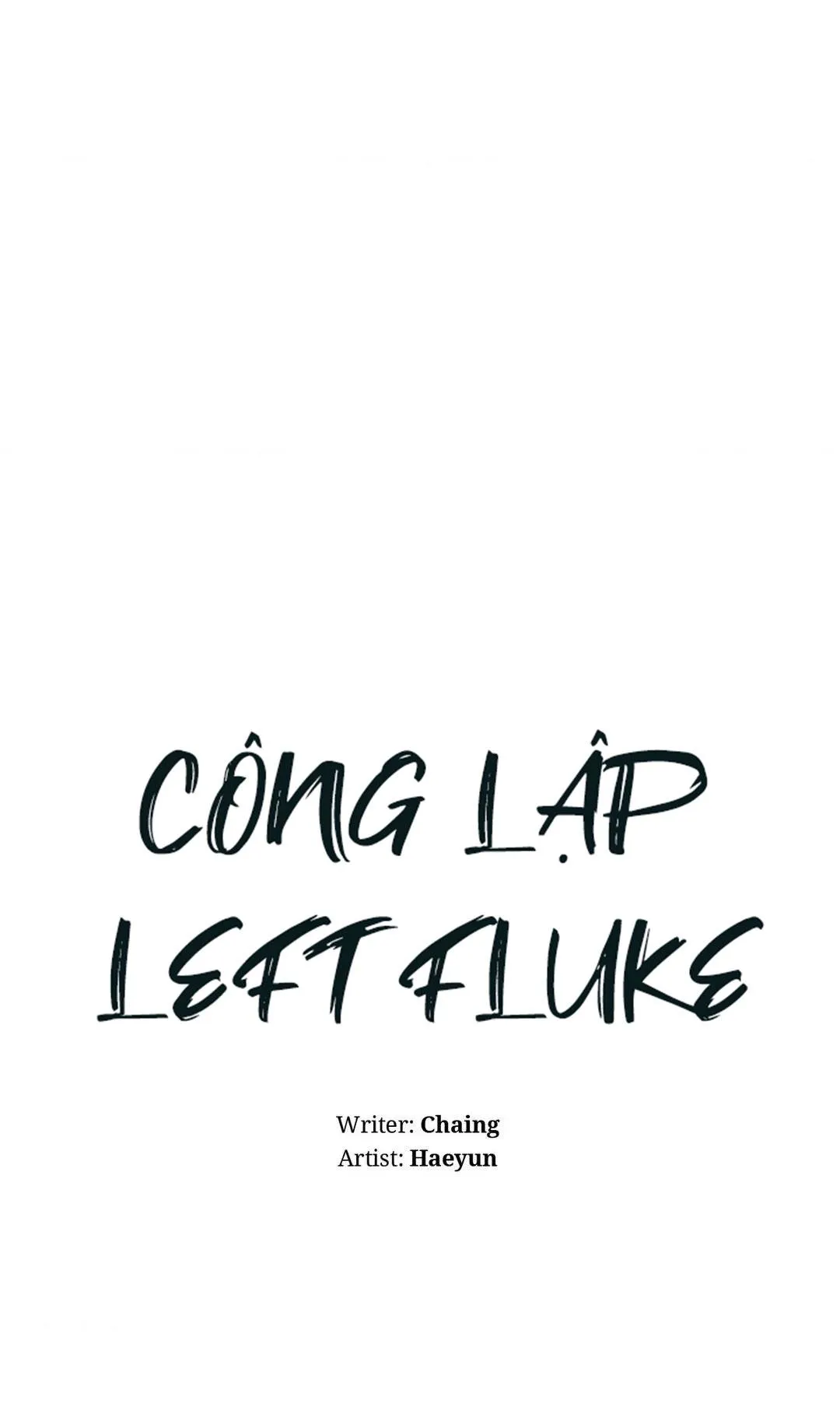 Công Lập Left Fluke Chapter 19 Trang 7