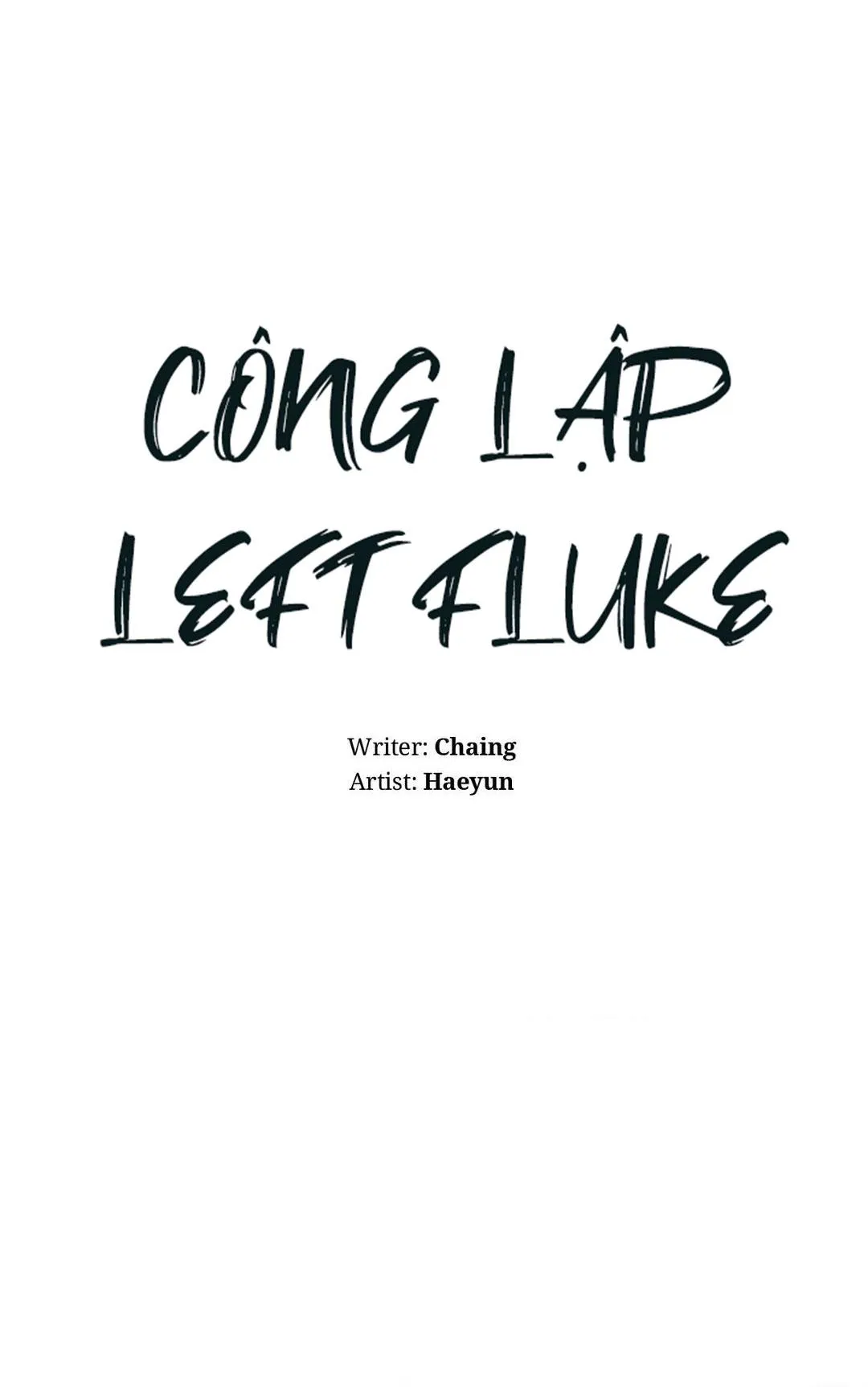 Công Lập Left Fluke Chapter 20 Trang 3