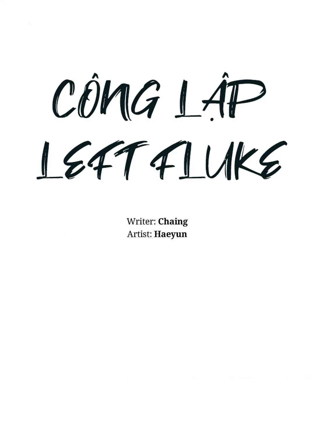 Công Lập Left Fluke Chapter 21 Trang 10