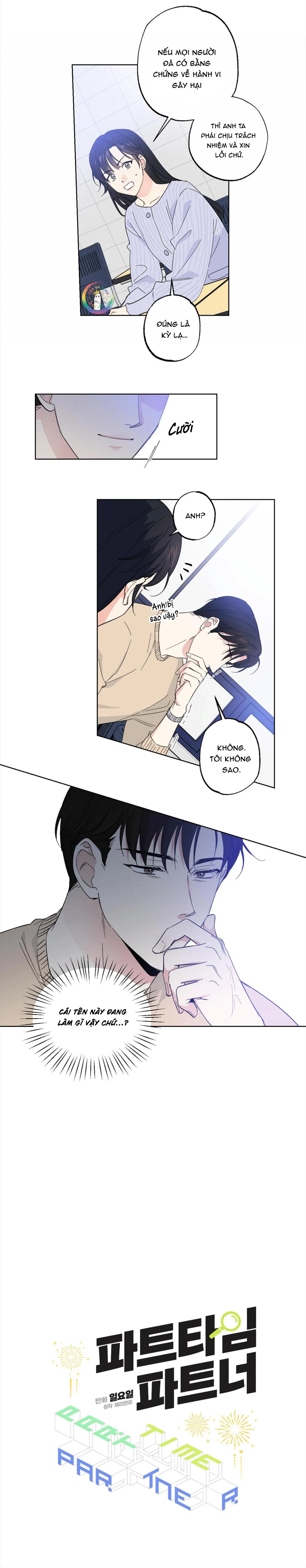 Cộng Sự Bán Thời Gian Chapter 8 Trang 7