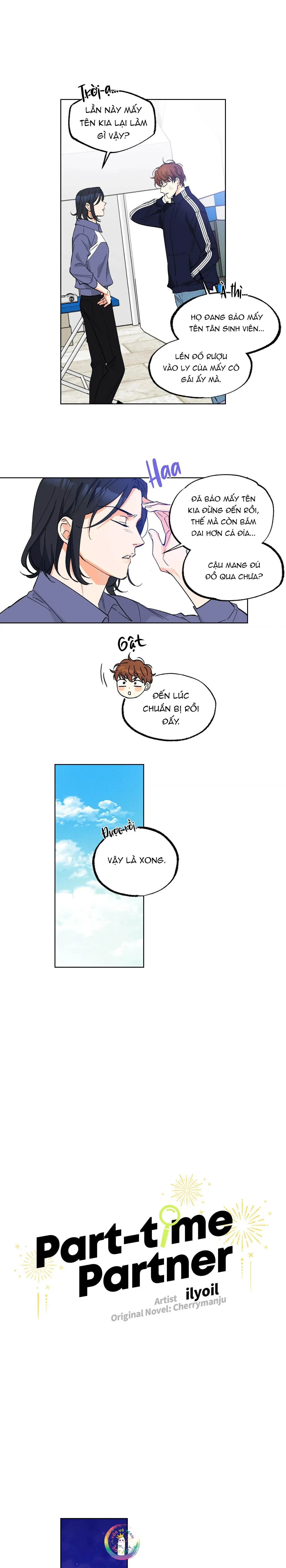 Cộng Sự Bán Thời Gian Chapter 23 Trang 8