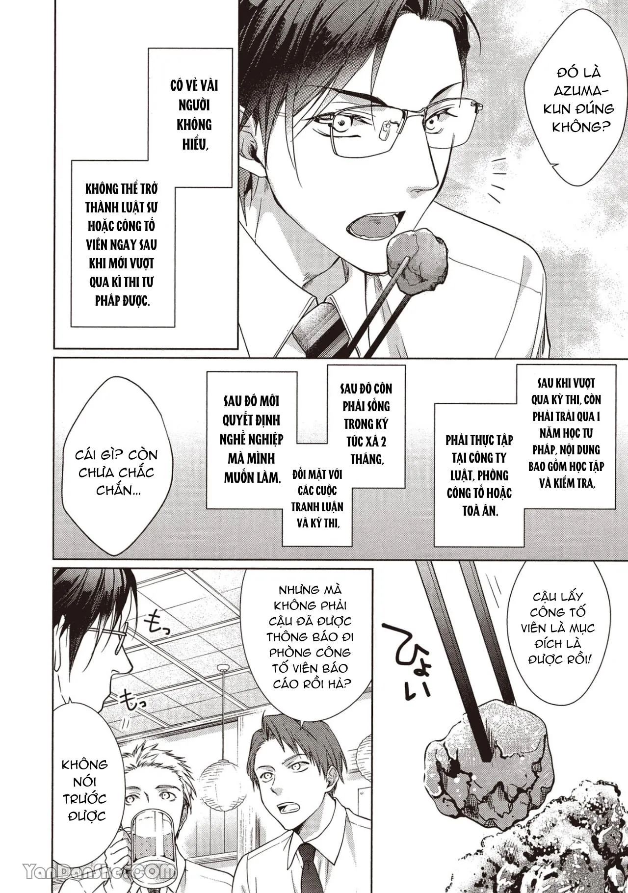 Công tố viên Azuma muốn được ôm thật chặt Chapter 2 Trang 4