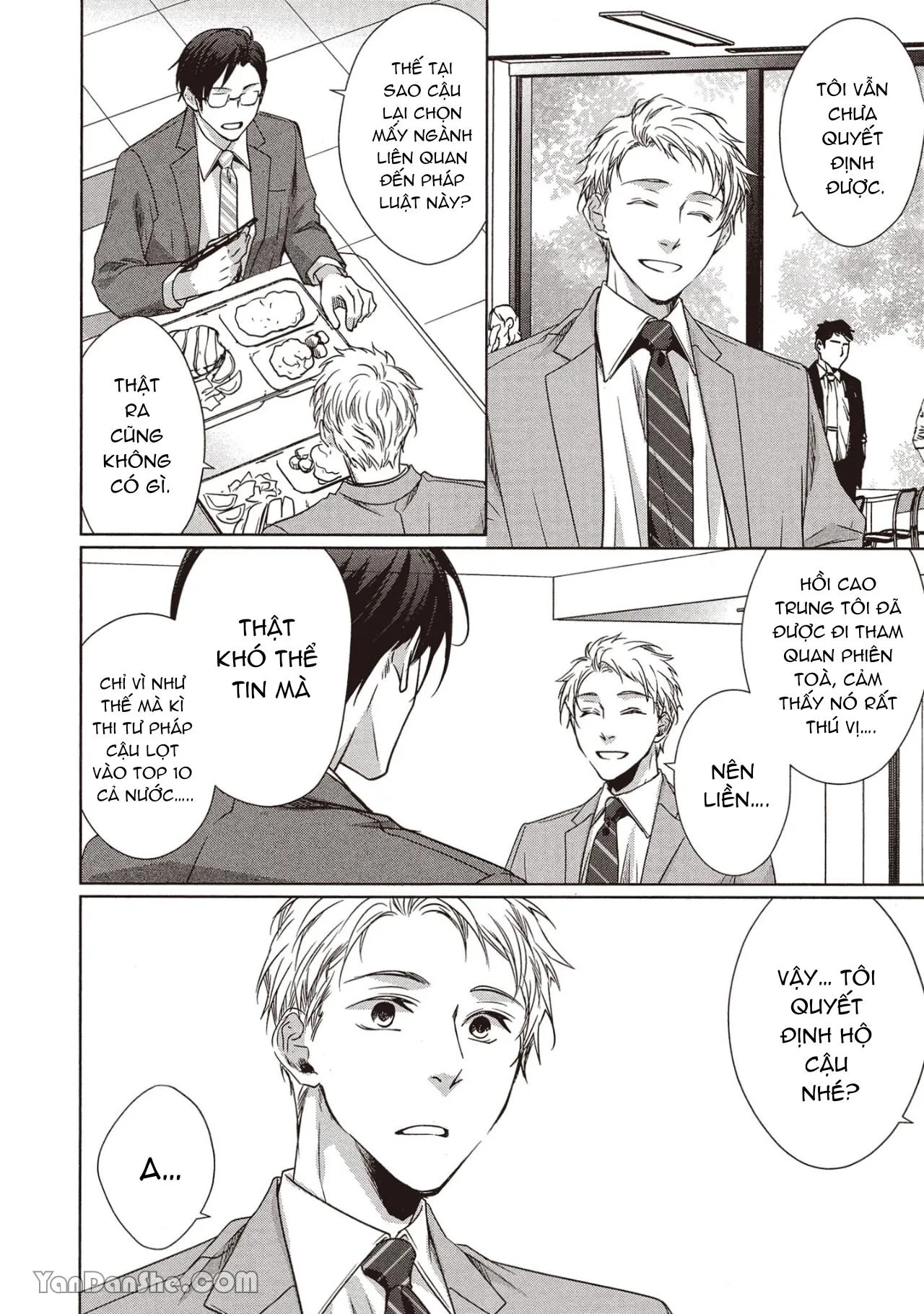 Công tố viên Azuma muốn được ôm thật chặt Chapter 2 Trang 8