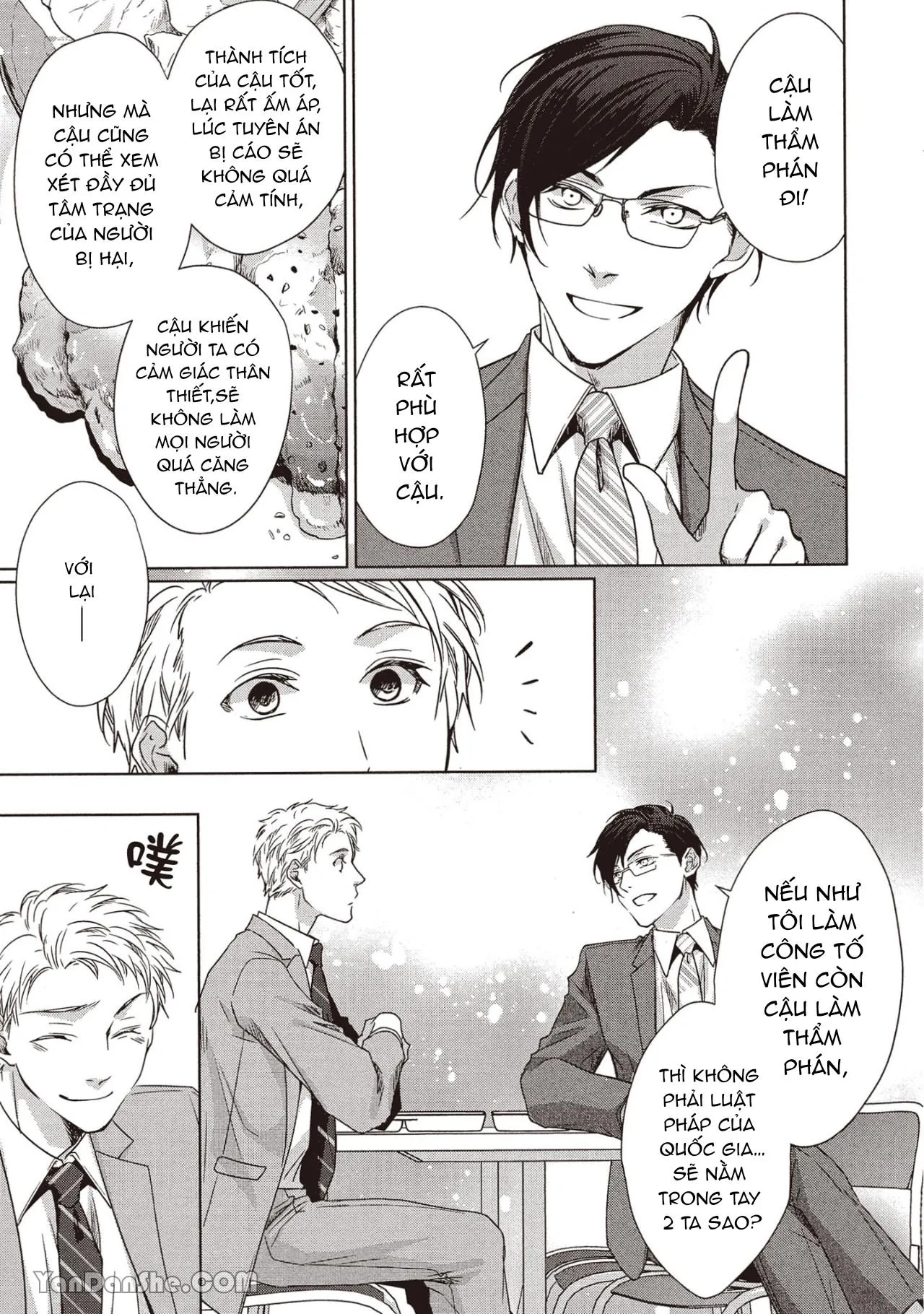 Công tố viên Azuma muốn được ôm thật chặt Chapter 2 Trang 9