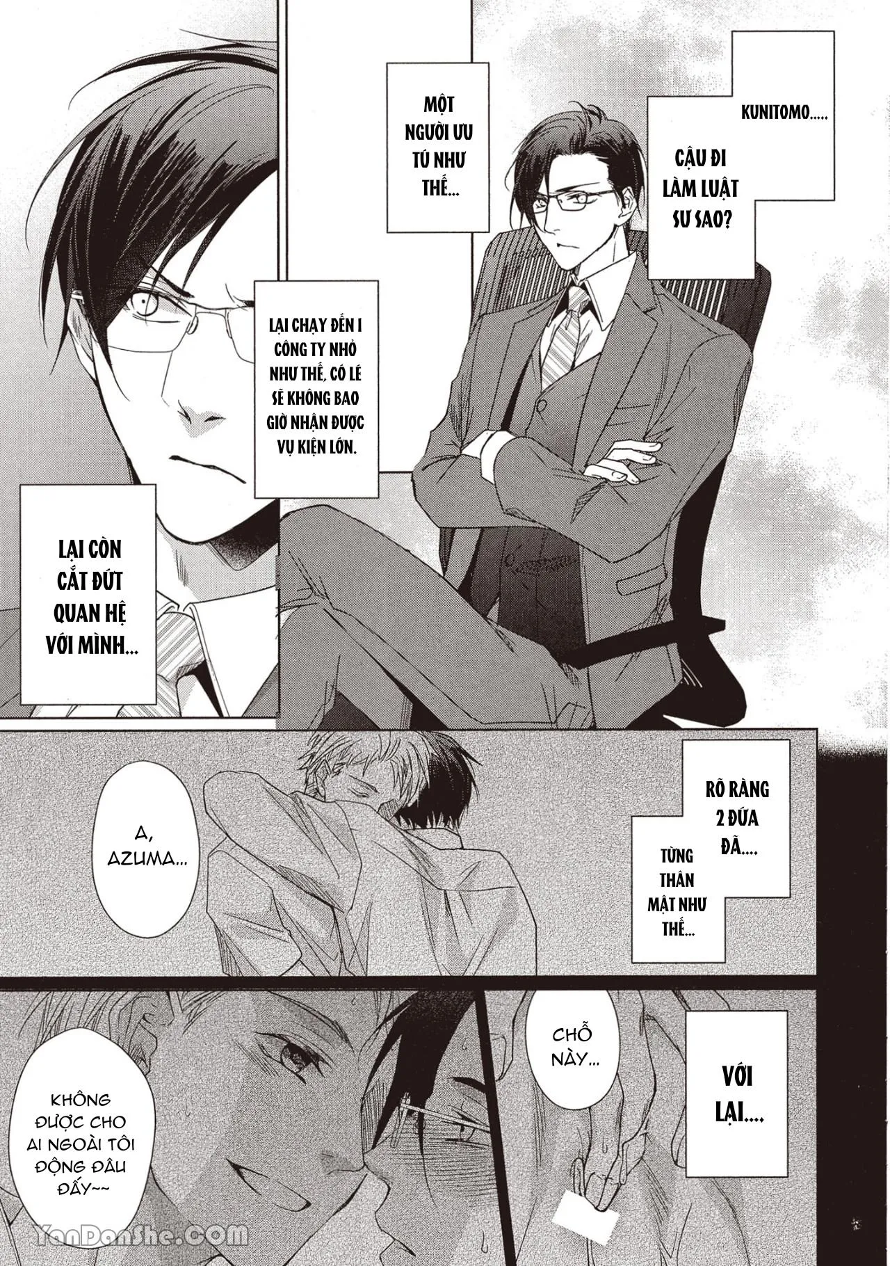 Công tố viên Azuma muốn được ôm thật chặt Chapter 3 Trang 5