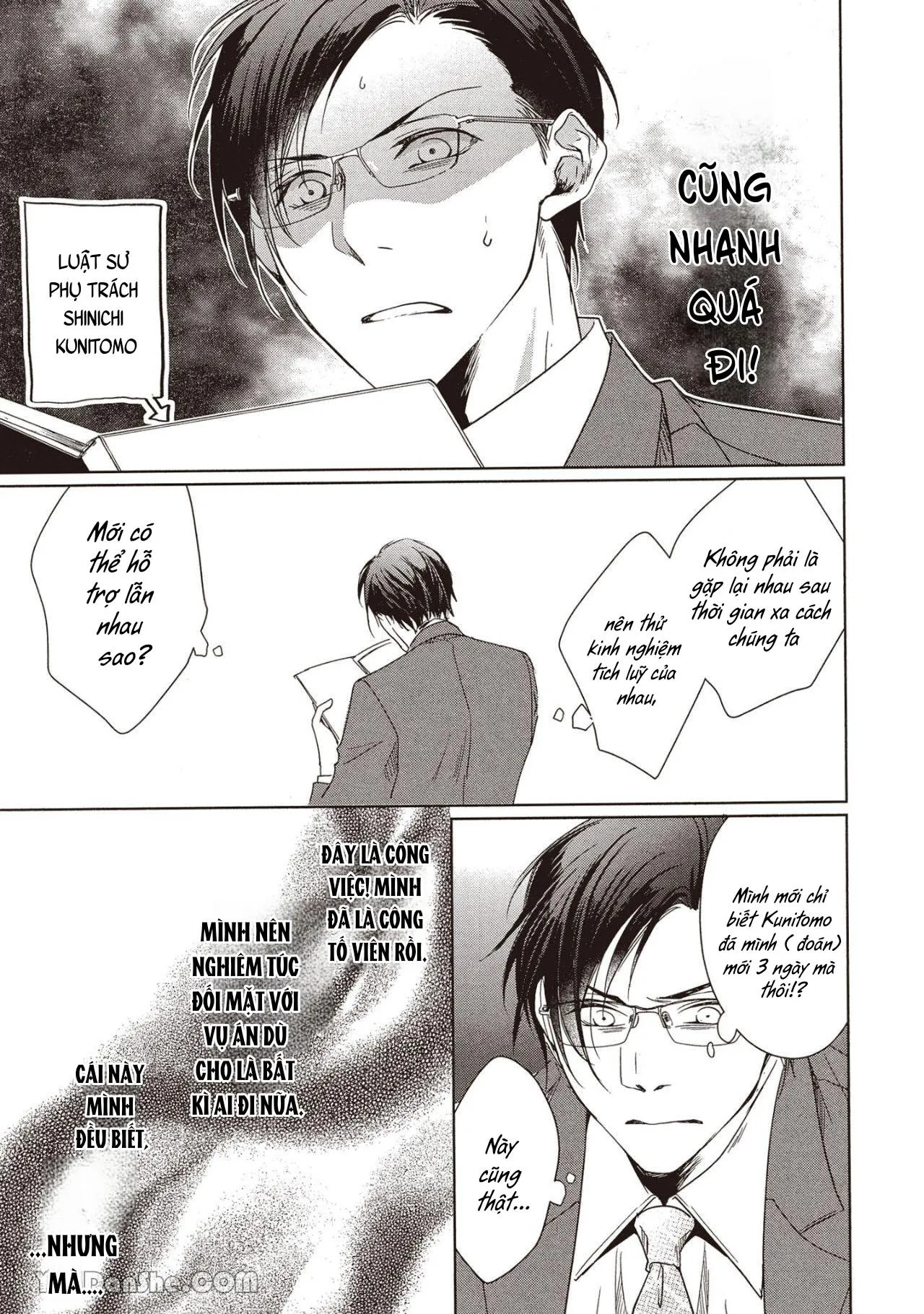 Công tố viên Azuma muốn được ôm thật chặt Chapter 3 Trang 9