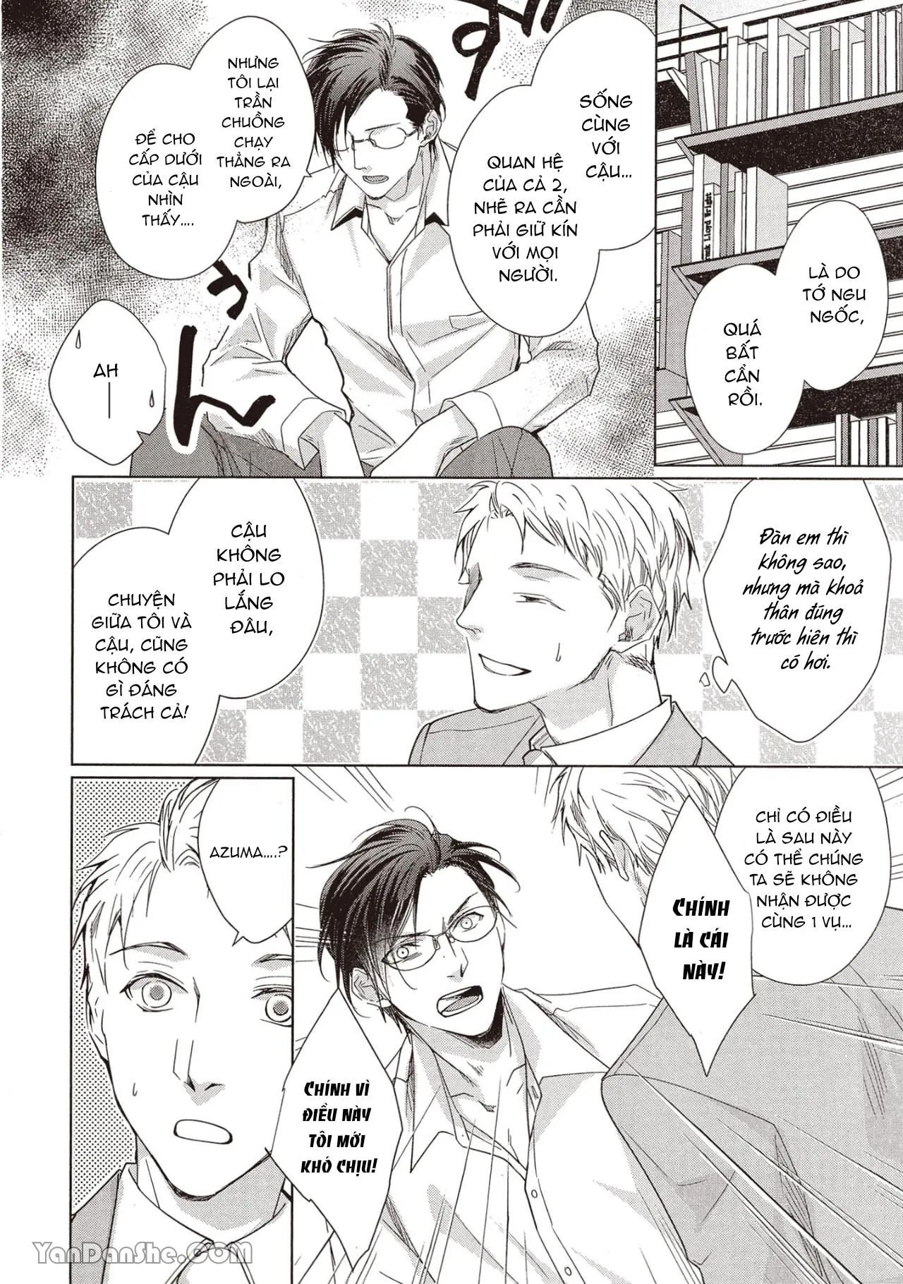 Công tố viên Azuma muốn được ôm thật chặt Chapter 4 Trang 4