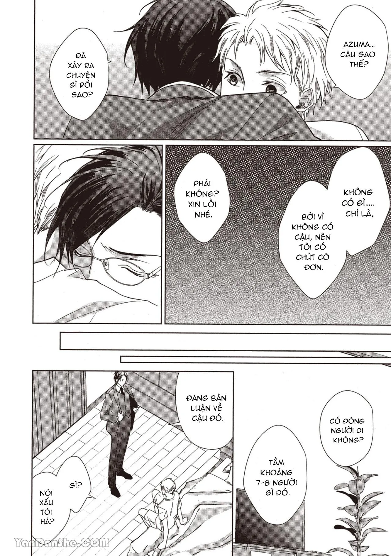 Công tố viên Azuma muốn được ôm thật chặt Chapter 4 Trang 16