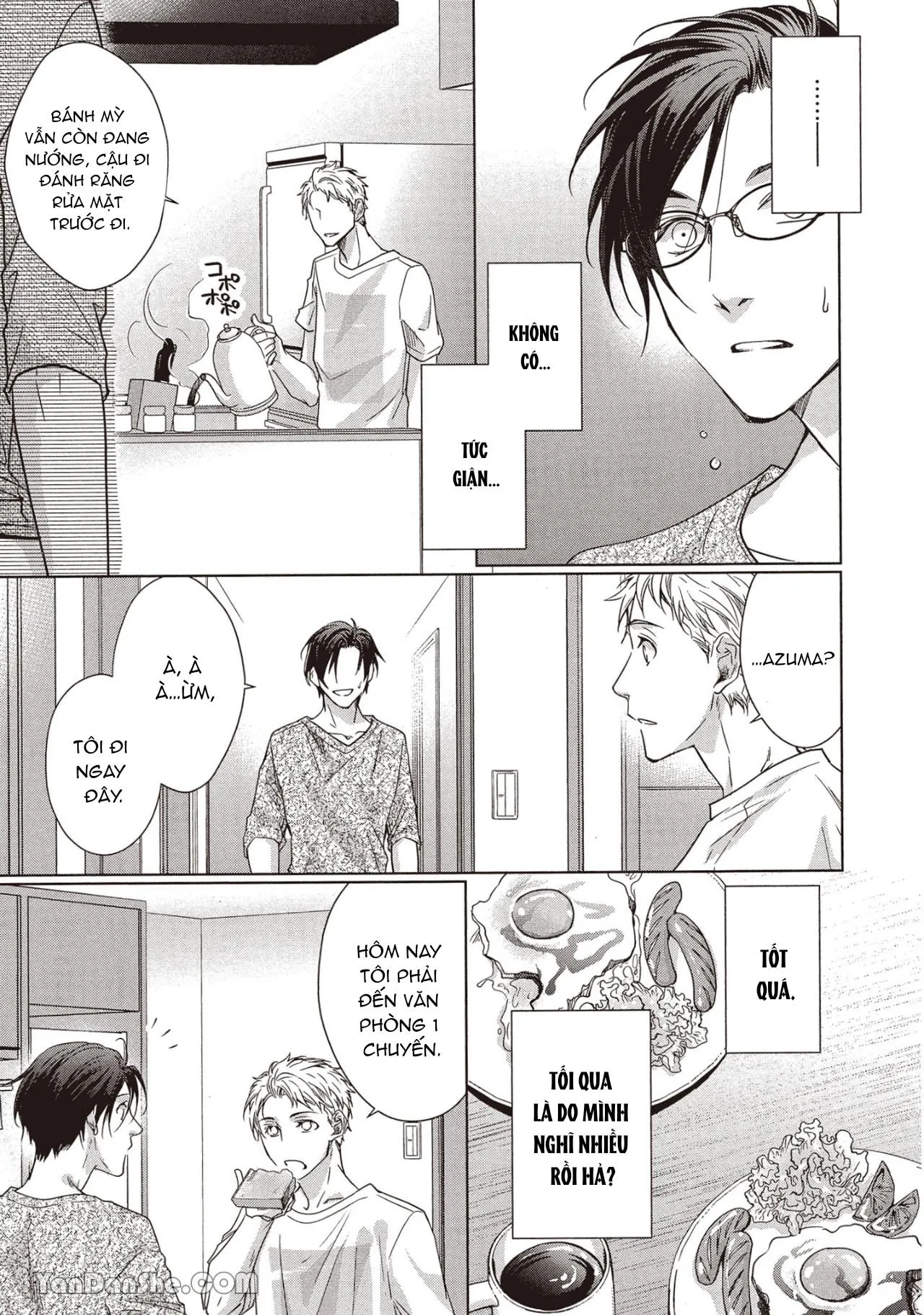 Công tố viên Azuma muốn được ôm thật chặt Chapter 5 Trang 4