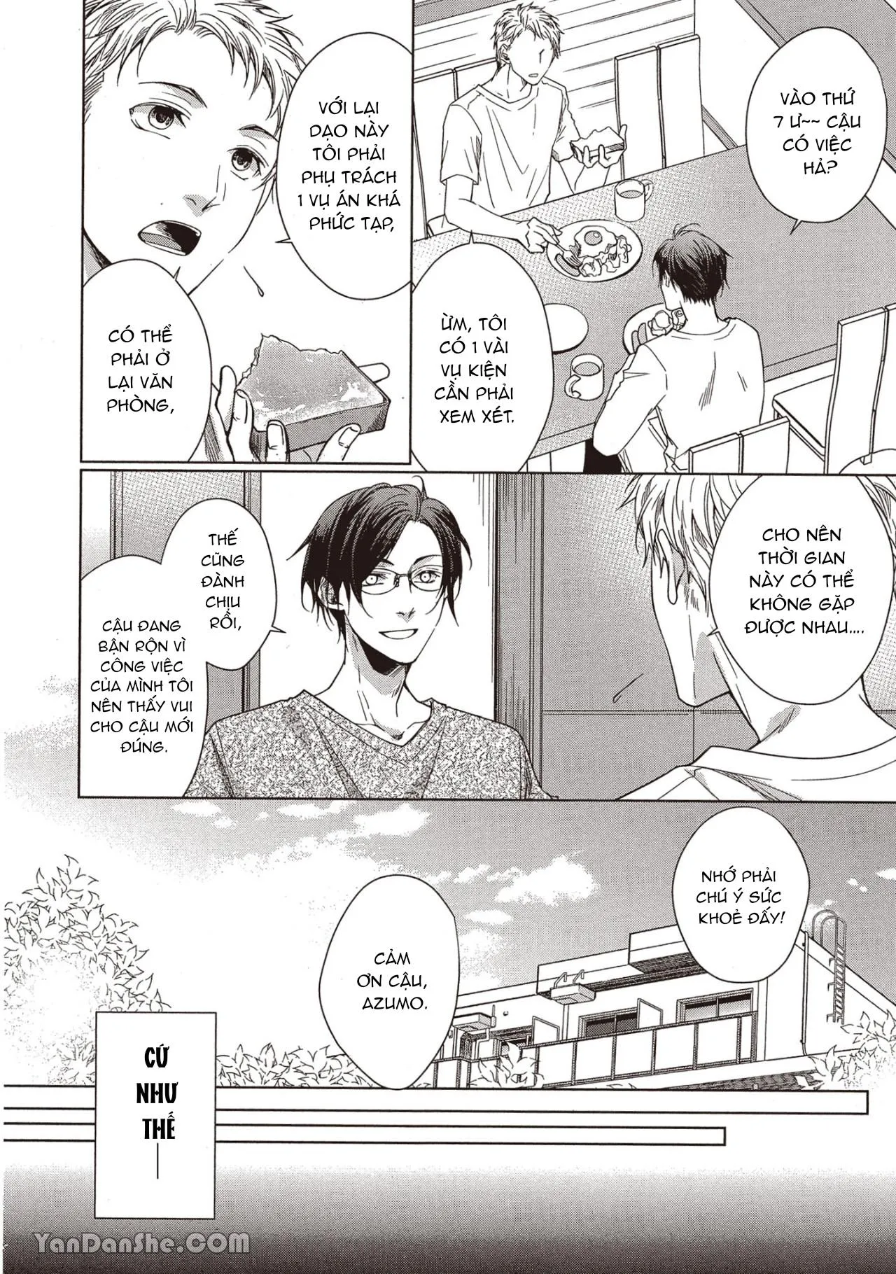 Công tố viên Azuma muốn được ôm thật chặt Chapter 5 Trang 6