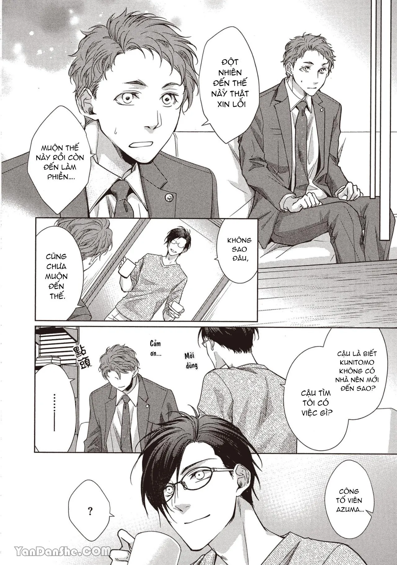 Công tố viên Azuma muốn được ôm thật chặt Chapter 5 Trang 10