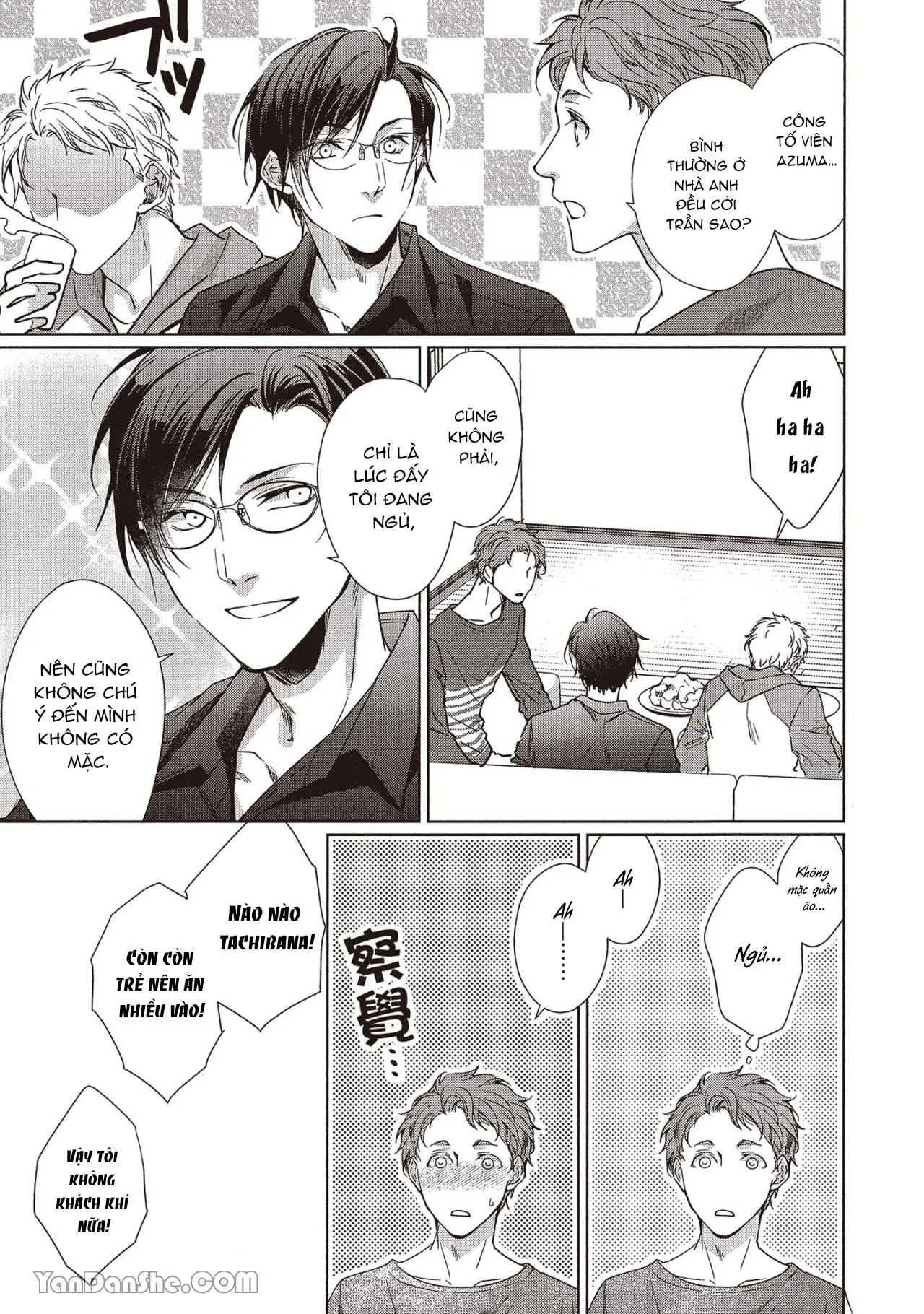 Công tố viên Azuma muốn được ôm thật chặt Chapter 6 Trang 3