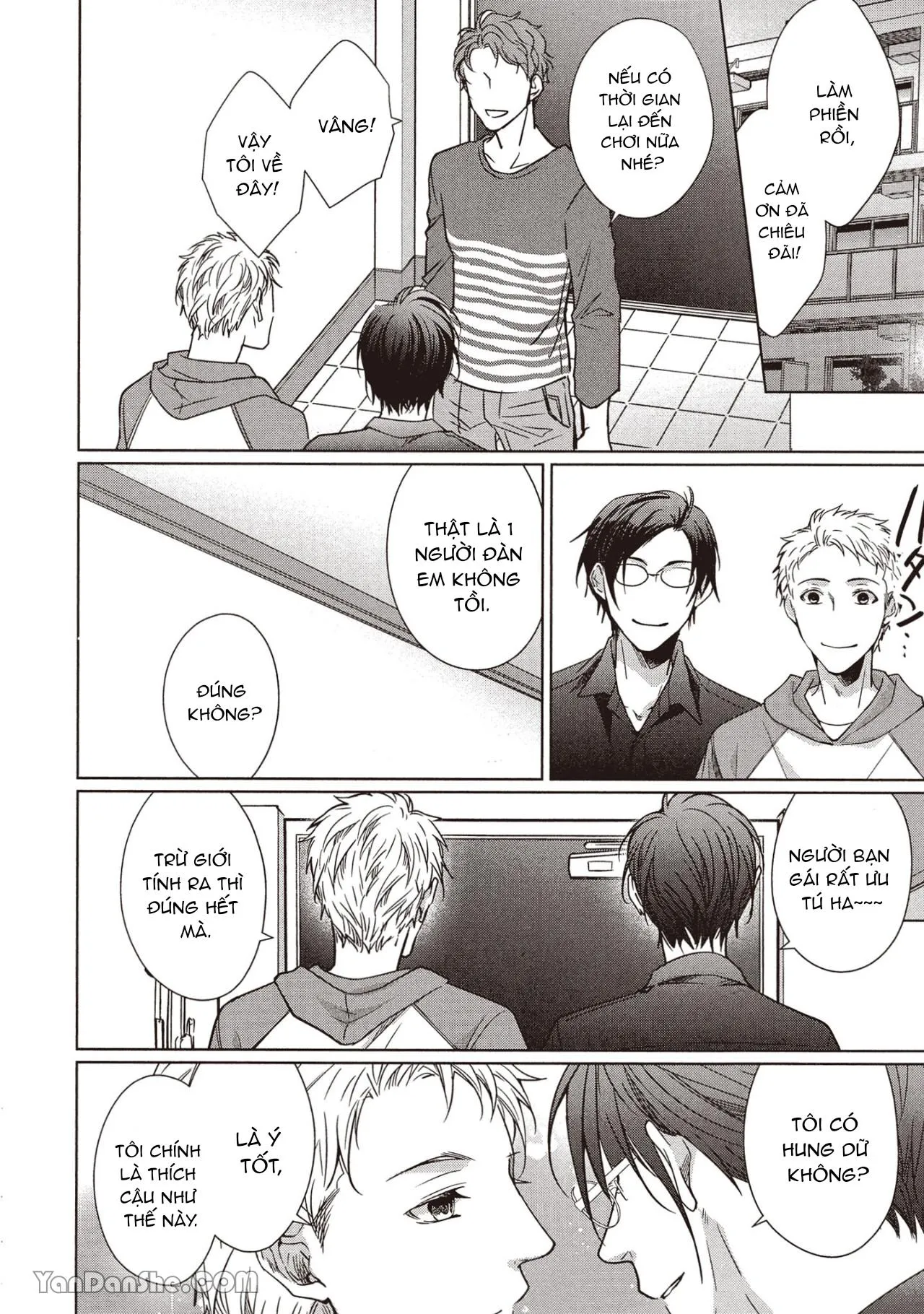 Công tố viên Azuma muốn được ôm thật chặt Chapter 6 Trang 4