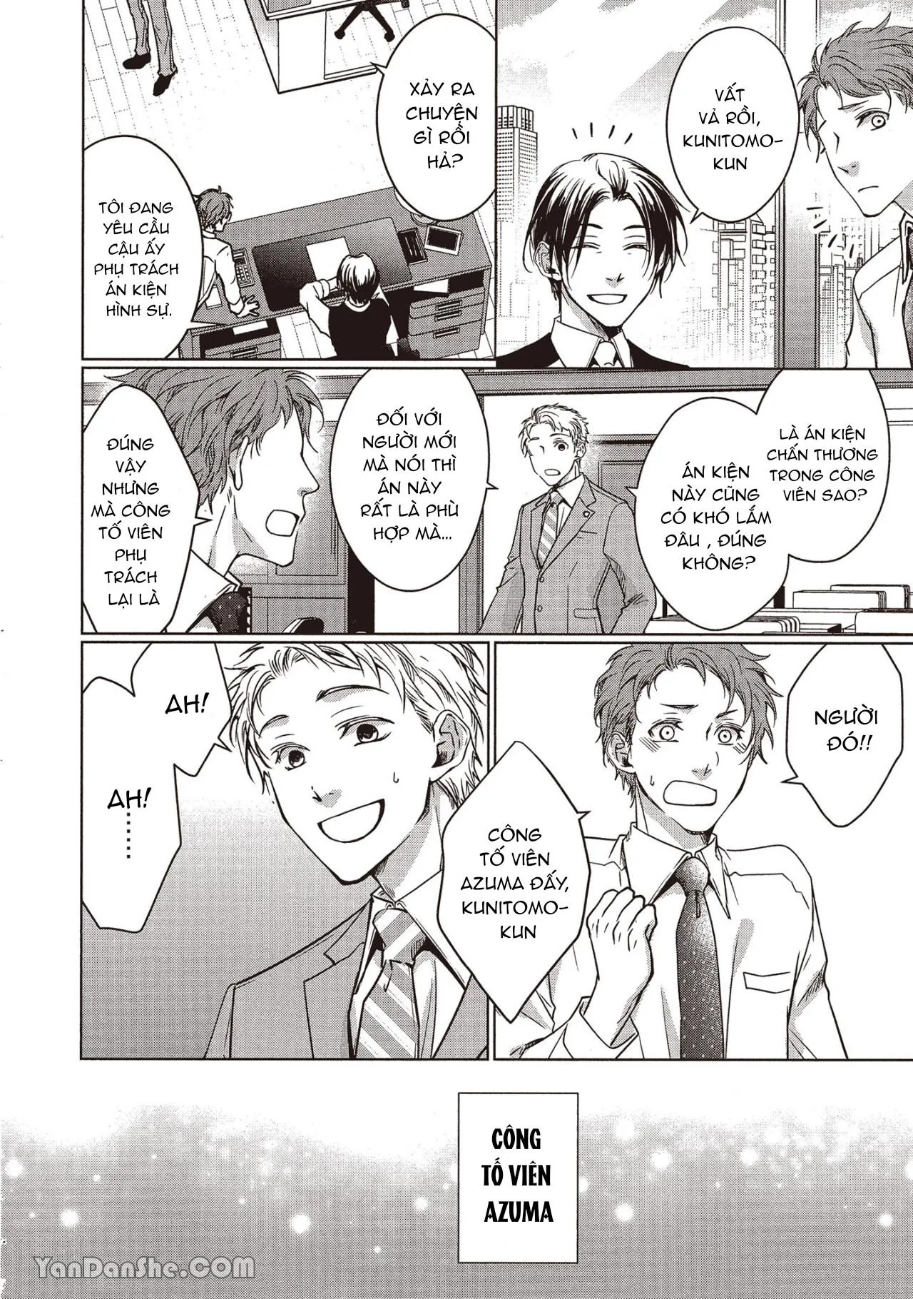 Công tố viên Azuma muốn được ôm thật chặt Chapter 1 Trang 7