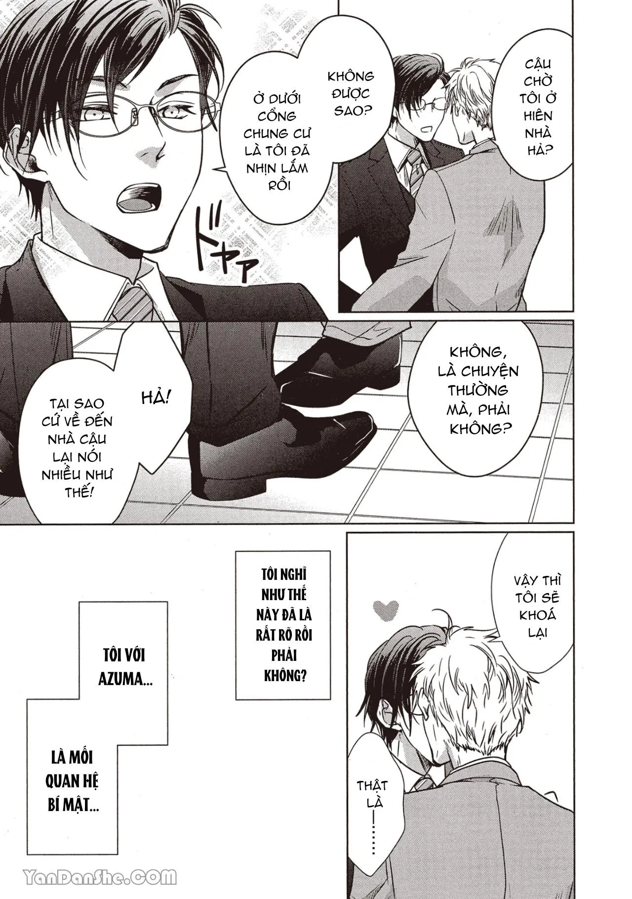 Công tố viên Azuma muốn được ôm thật chặt Chapter 1 Trang 14