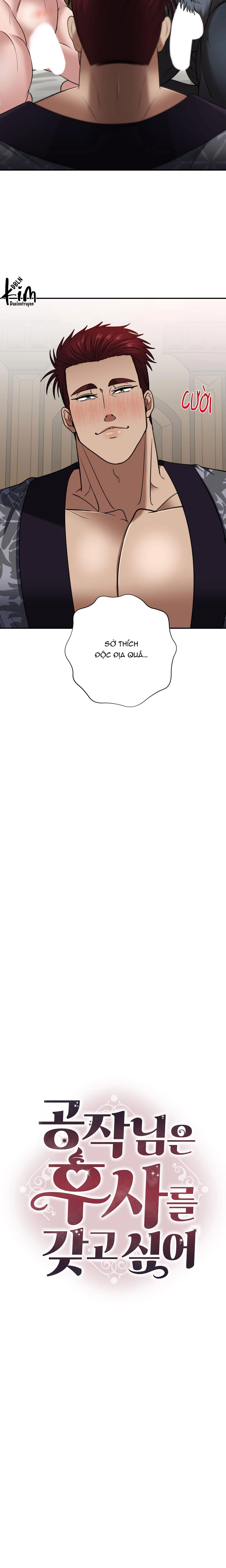 CÔNG TƯỚC MUỐN CÓ CON NỐI DÕI Chapter 14 Trang 9
