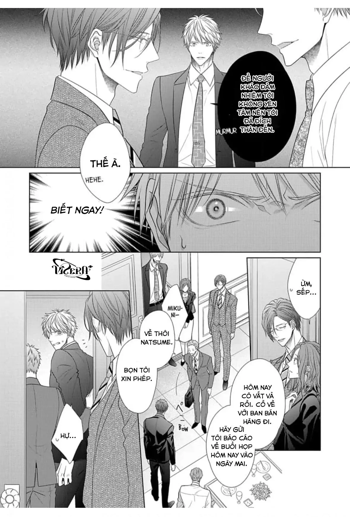 Công Việc Giường Chiếu Của Thư Ký Chapter 4 Trang 7