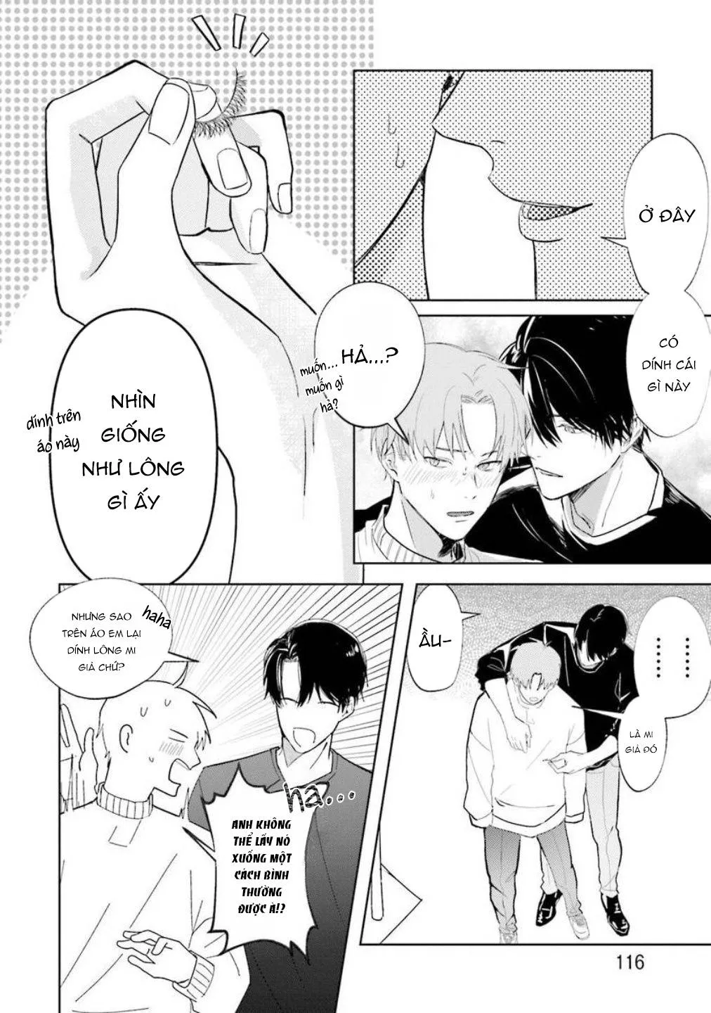 Giả gái mà bị sếp phát hiện là tôi chết chắc Chapter 4 Trang 4