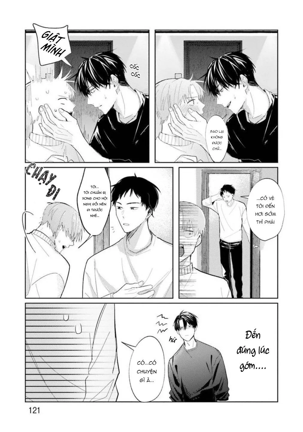 Giả gái mà bị sếp phát hiện là tôi chết chắc Chapter 4 Trang 9