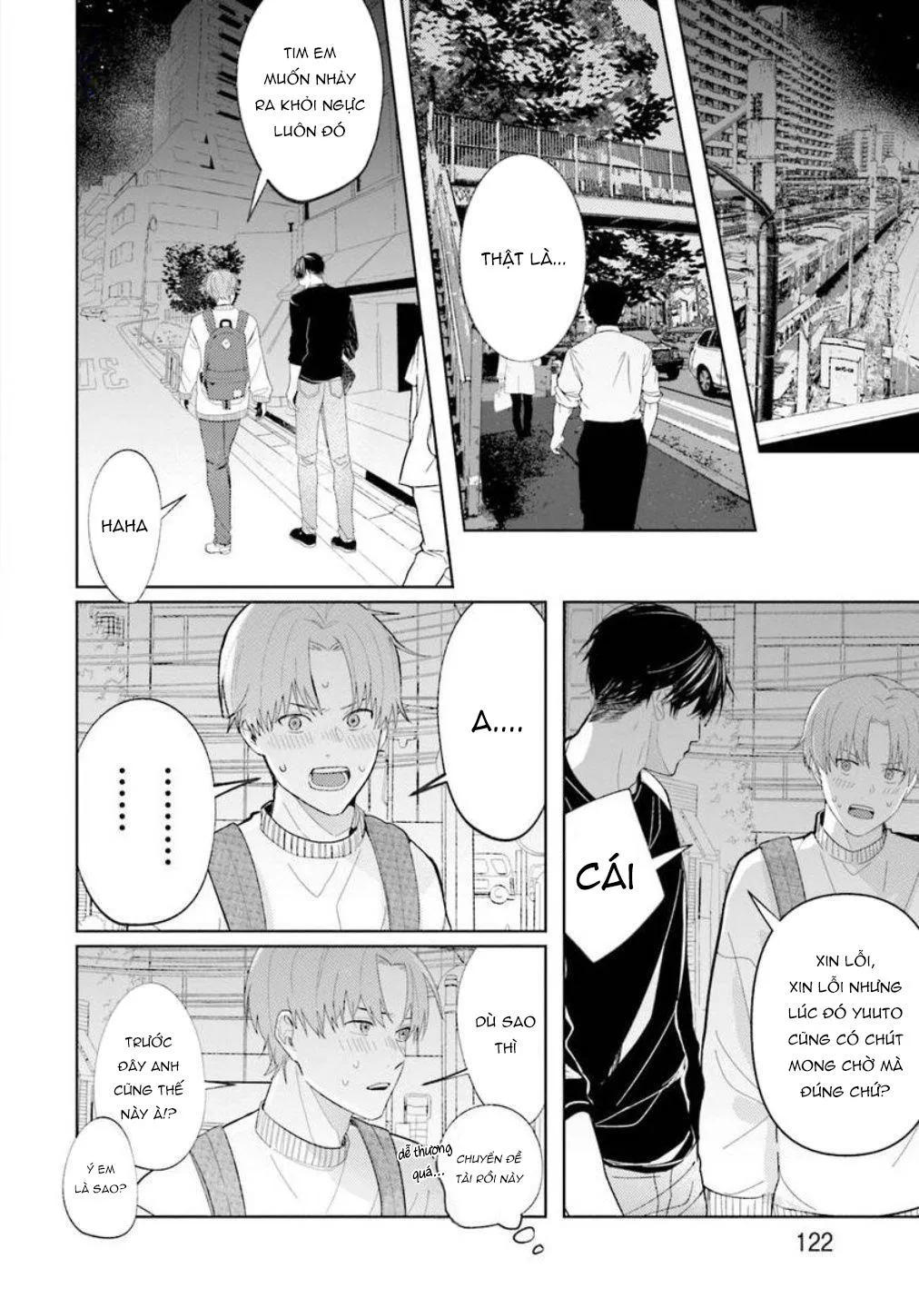 Giả gái mà bị sếp phát hiện là tôi chết chắc Chapter 4 Trang 10