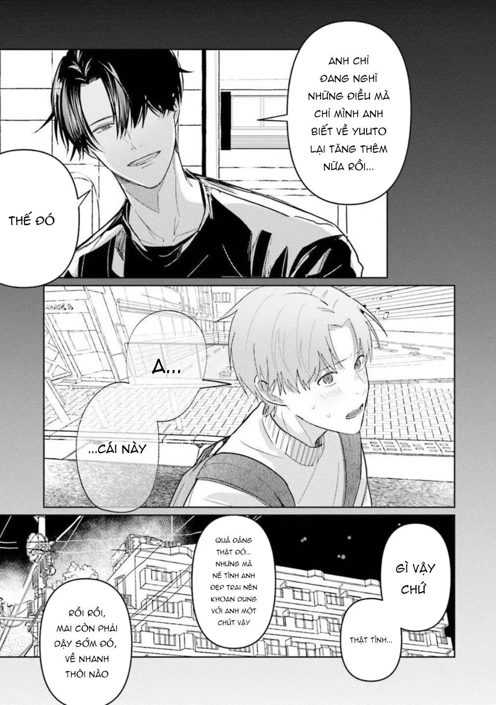 Giả gái mà bị sếp phát hiện là tôi chết chắc Chapter 4 Trang 13