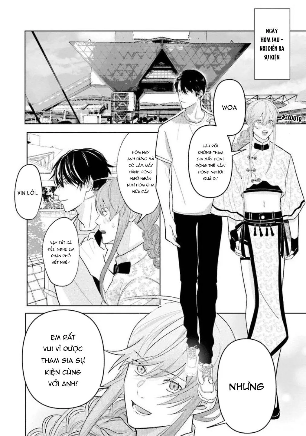 Giả gái mà bị sếp phát hiện là tôi chết chắc Chapter 4 Trang 14