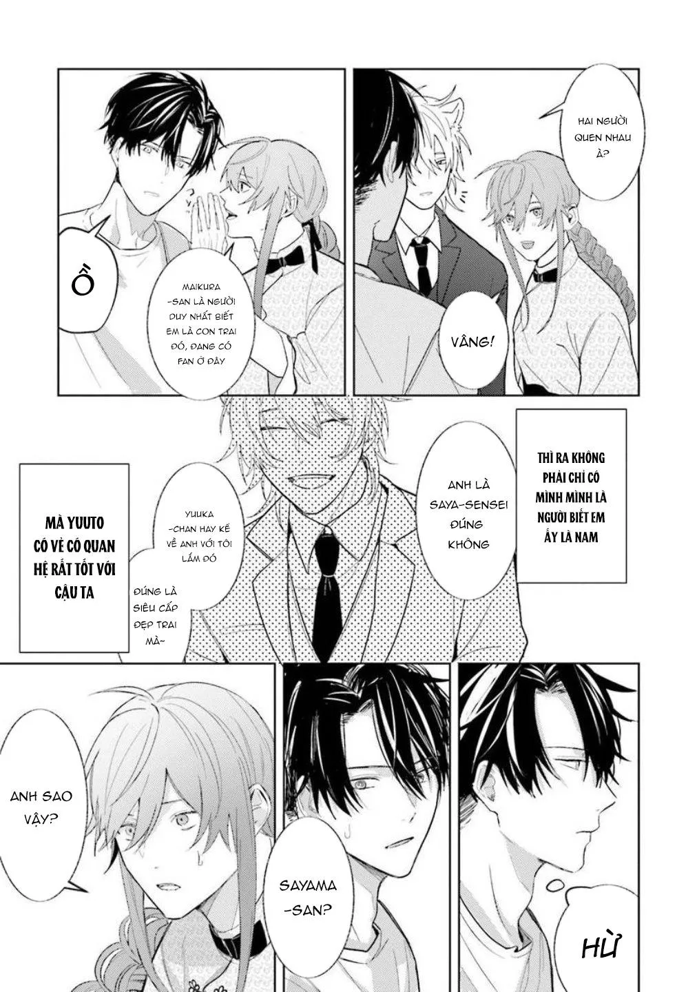 Giả gái mà bị sếp phát hiện là tôi chết chắc Chapter 4 Trang 17