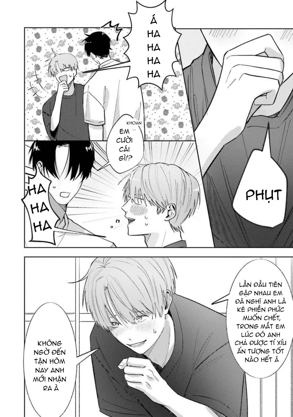 Giả gái mà bị sếp phát hiện là tôi chết chắc Chapter 5 Trang 12