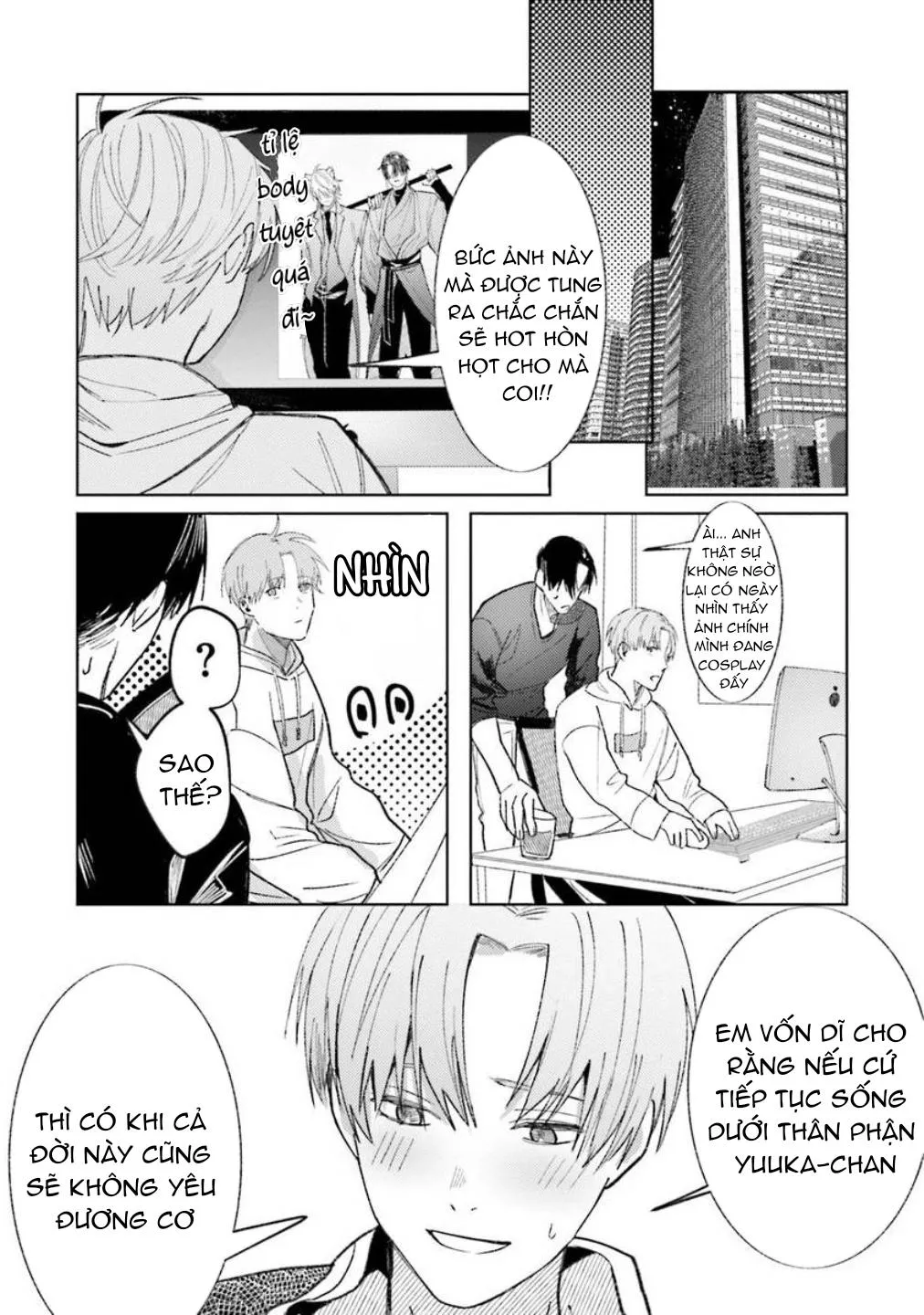 Giả gái mà bị sếp phát hiện là tôi chết chắc Chapter 5 Trang 30