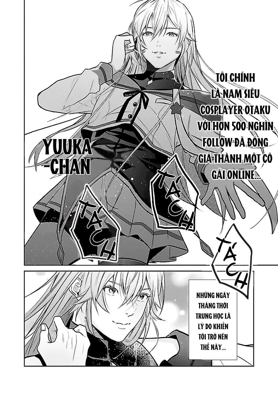 Giả gái mà bị sếp phát hiện là tôi chết chắc Chapter 1 Trang 10