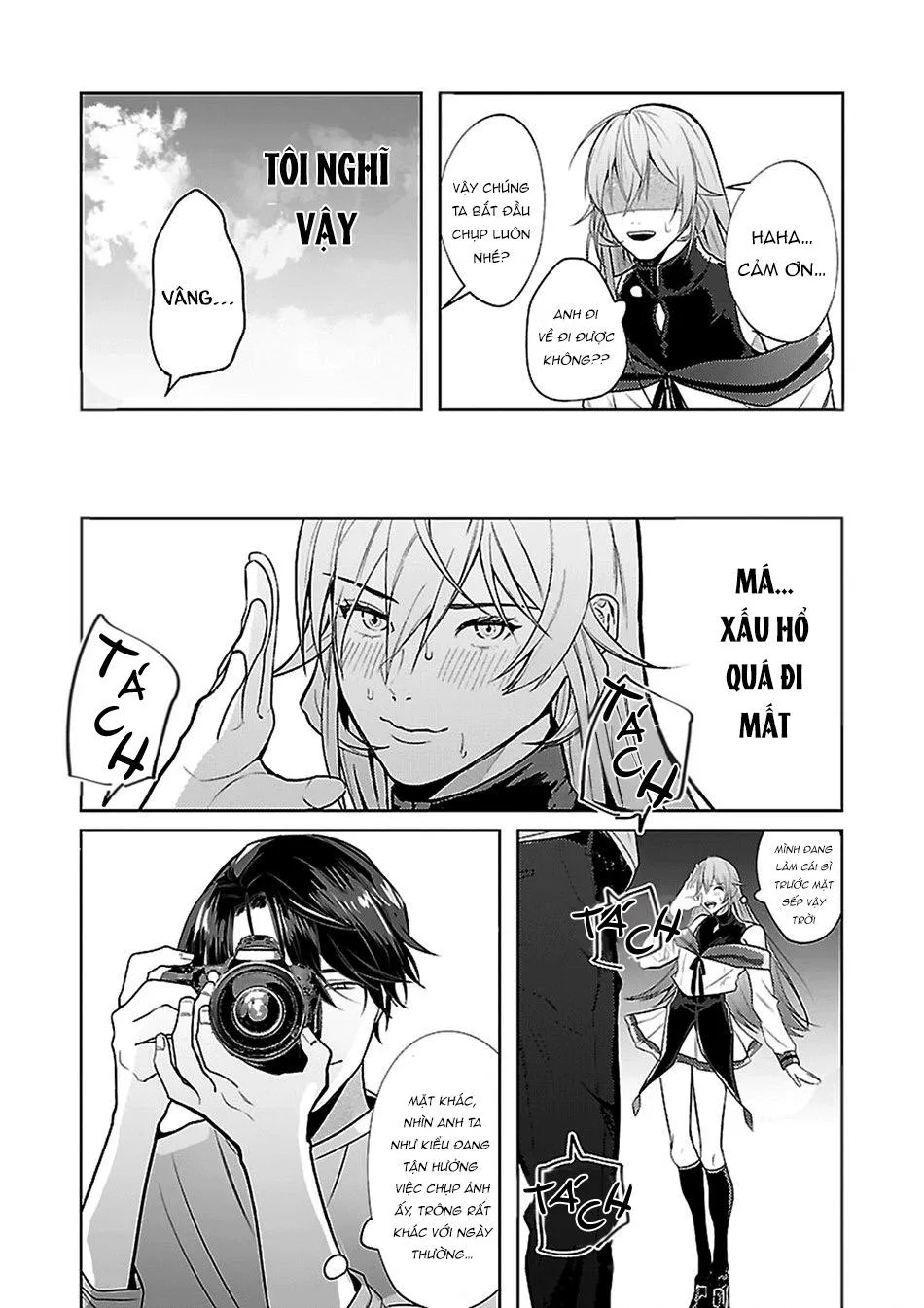 Giả gái mà bị sếp phát hiện là tôi chết chắc Chapter 1 Trang 18