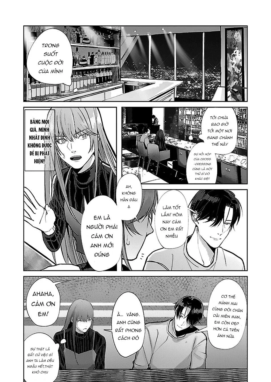 Giả gái mà bị sếp phát hiện là tôi chết chắc Chapter 1 Trang 22