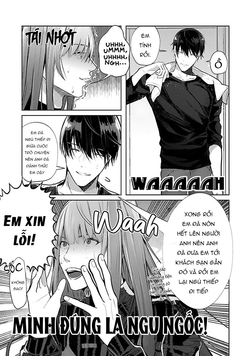 Giả gái mà bị sếp phát hiện là tôi chết chắc Chapter 1 Trang 27