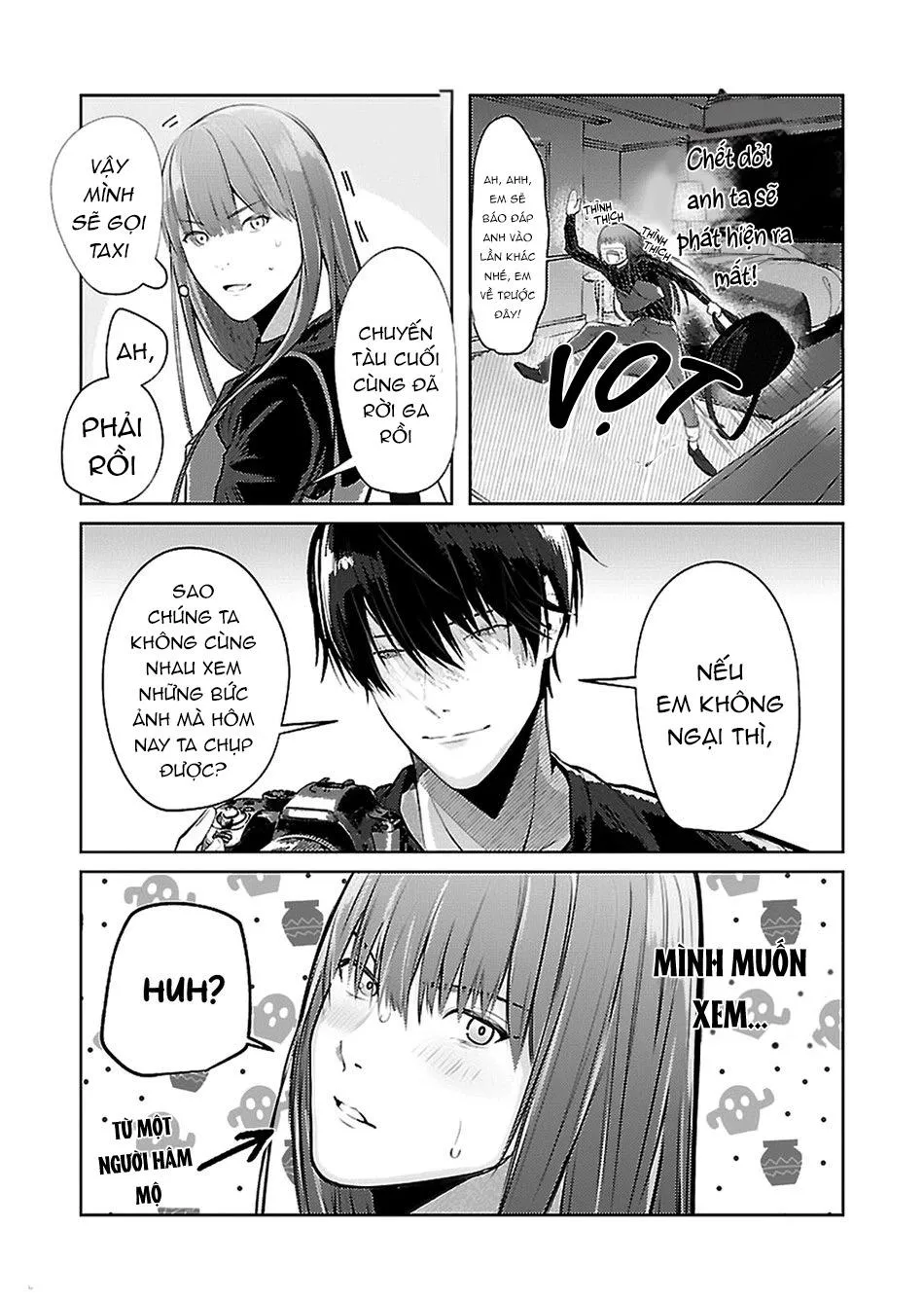 Giả gái mà bị sếp phát hiện là tôi chết chắc Chapter 1 Trang 28