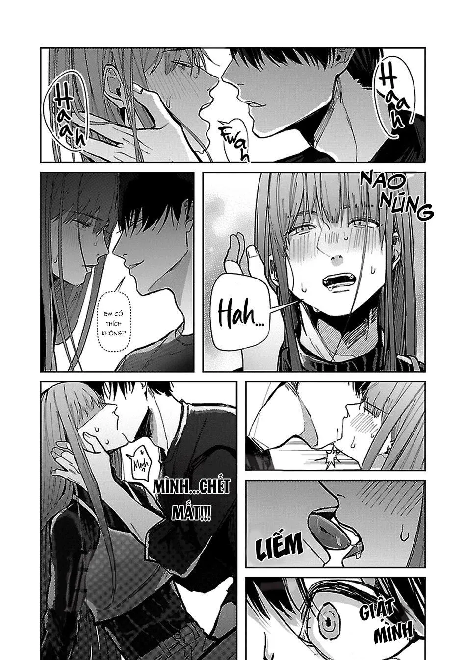 Giả gái mà bị sếp phát hiện là tôi chết chắc Chapter 1 Trang 35