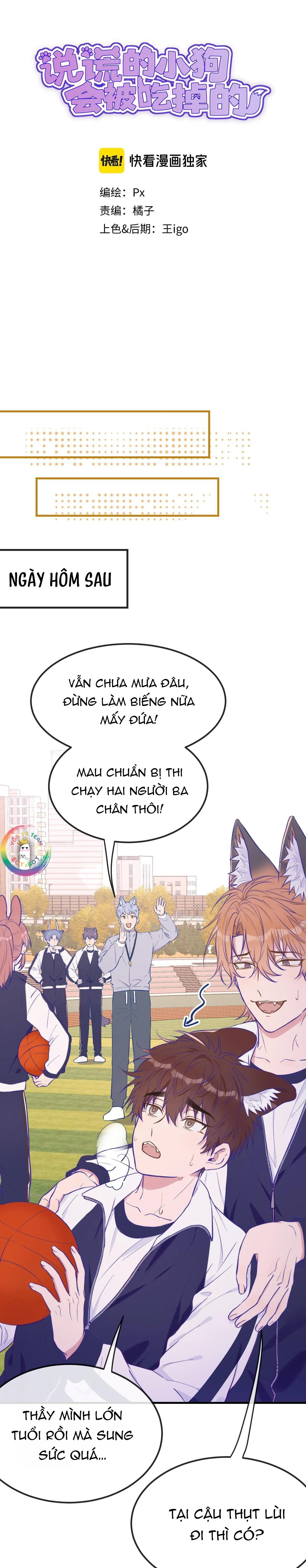 Cún Con Nói Dối Sẽ Bị Ăn Thịt Chapter 27 Trang 9