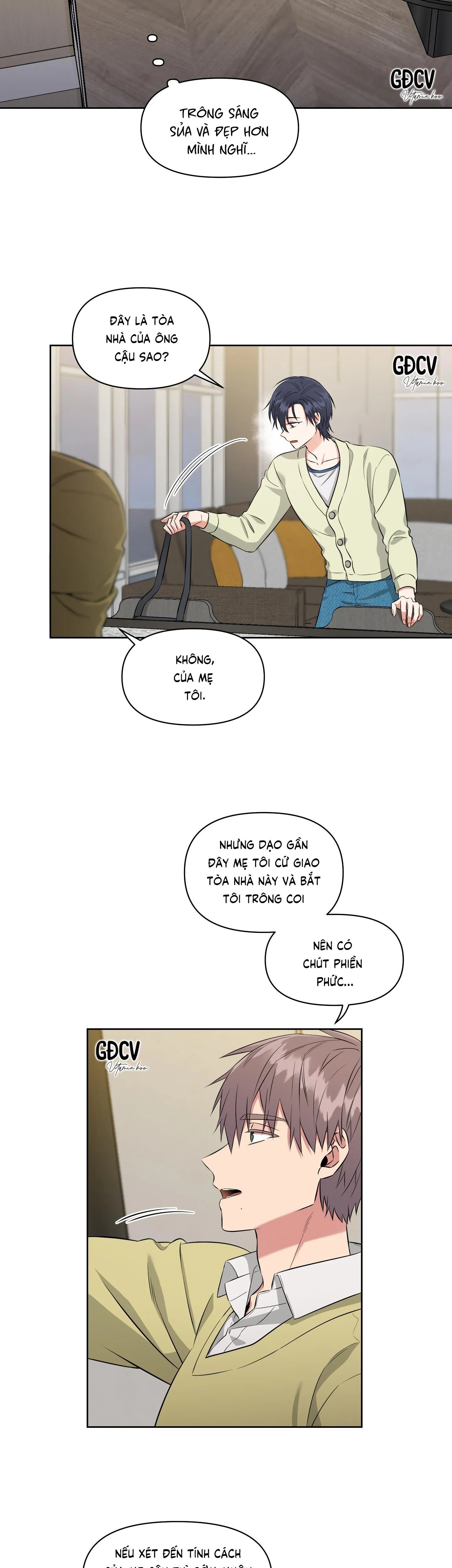 CUỘC TRÒ CHUYỆN CẦN THIẾT CỦA ĐÔI TA Chapter 2 Trang 4