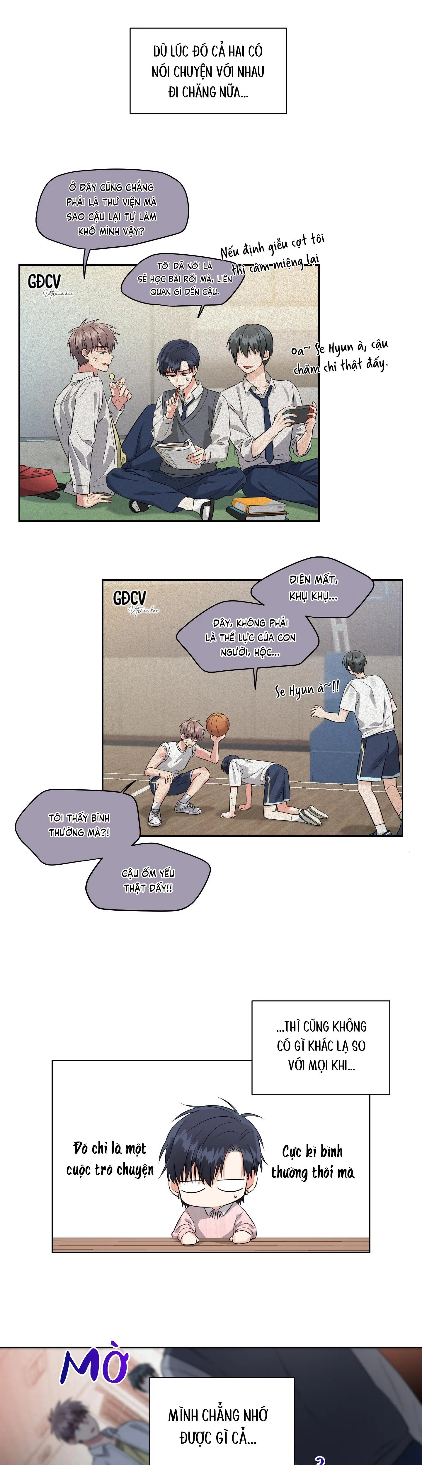 CUỘC TRÒ CHUYỆN CẦN THIẾT CỦA ĐÔI TA Chapter 4 Trang 11