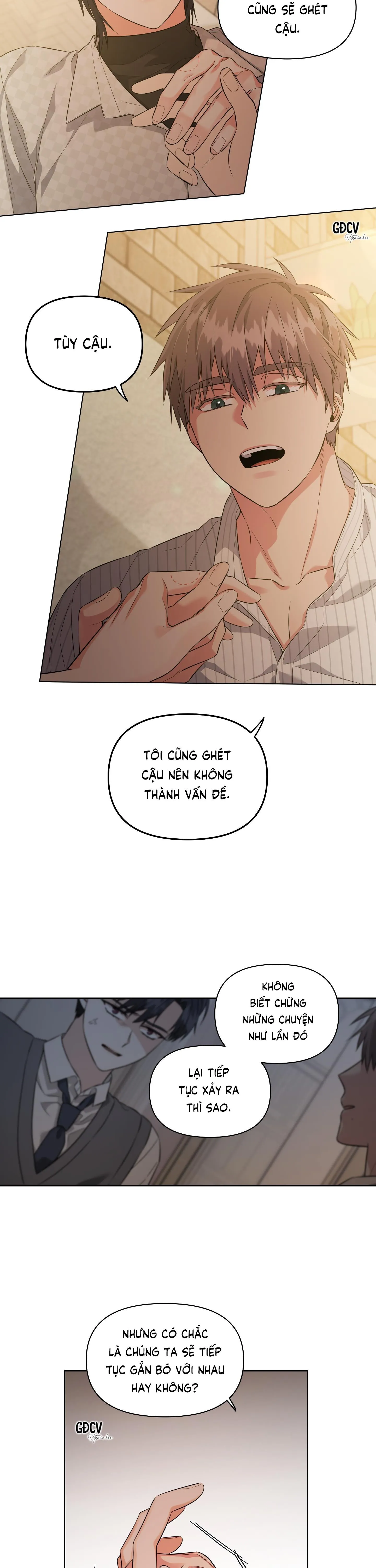 CUỘC TRÒ CHUYỆN CẦN THIẾT CỦA ĐÔI TA Chapter 7 Trang 9