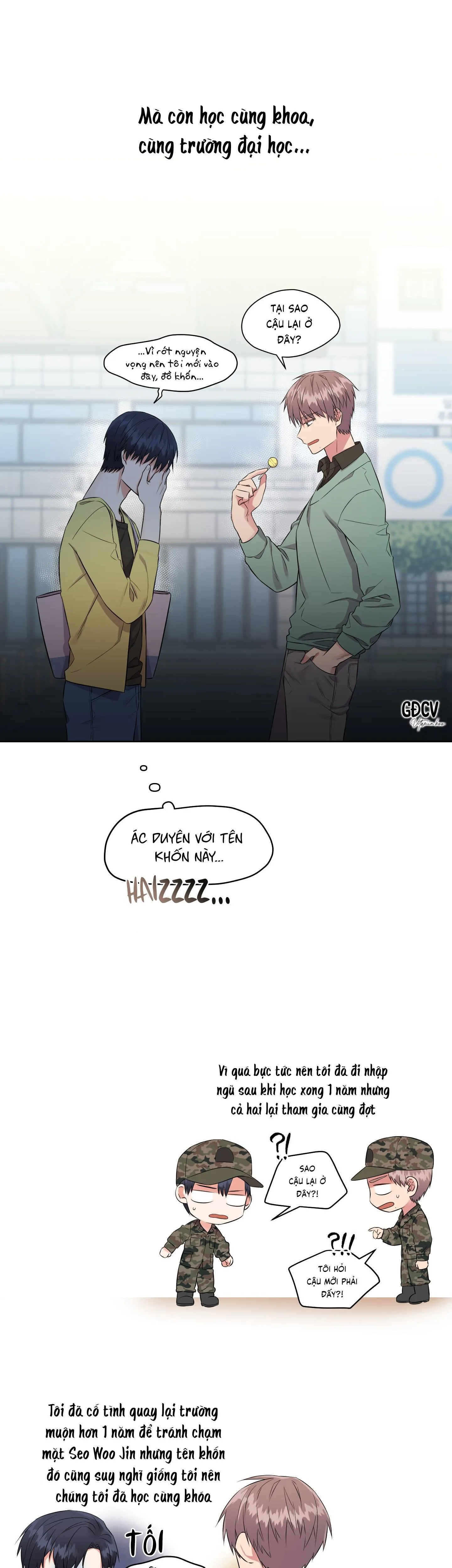 CUỘC TRÒ CHUYỆN CẦN THIẾT CỦA ĐÔI TA Chapter 1 Trang 10