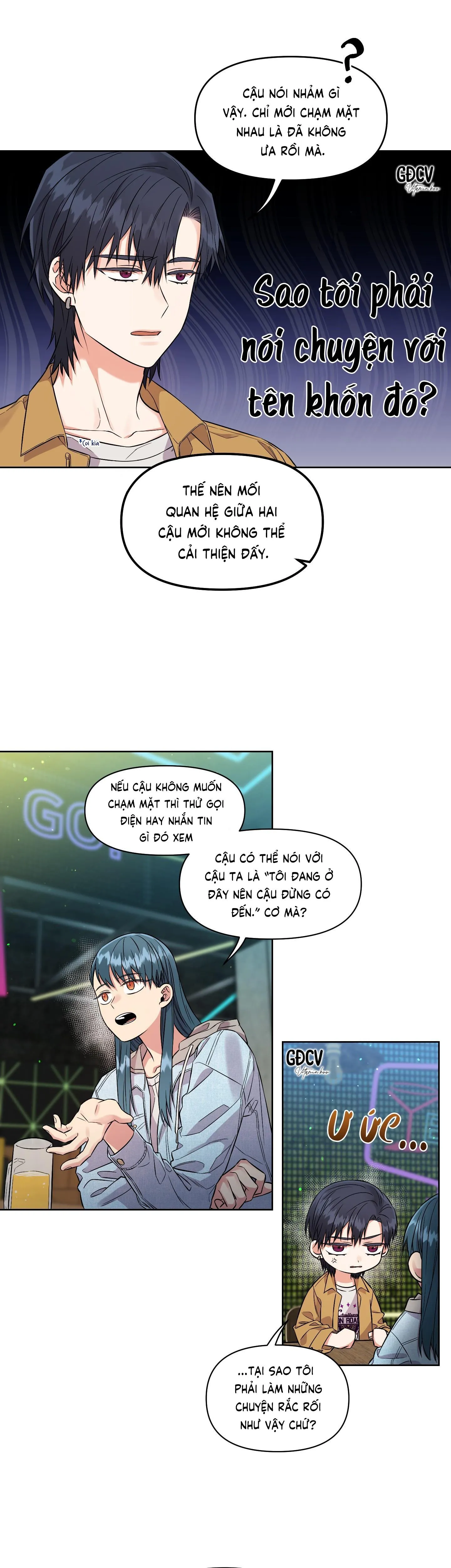CUỘC TRÒ CHUYỆN CẦN THIẾT CỦA ĐÔI TA Chapter 1 Trang 12