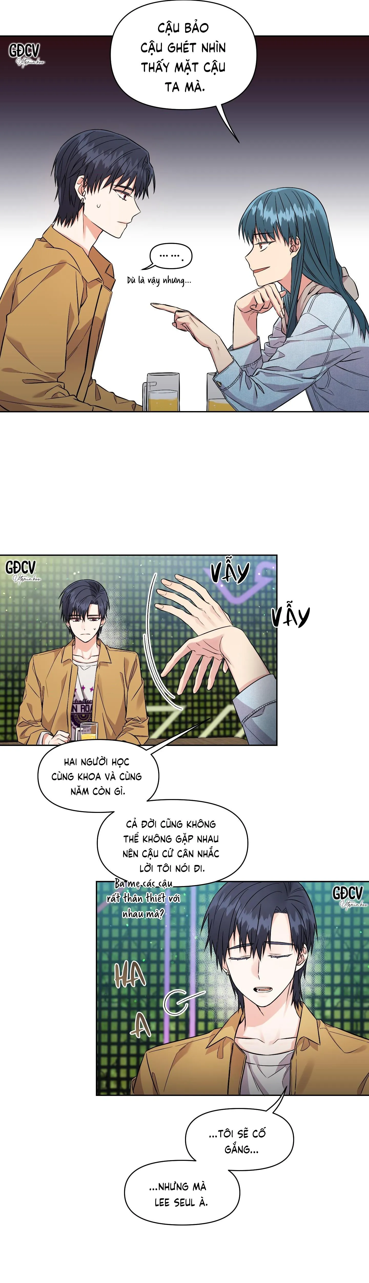 CUỘC TRÒ CHUYỆN CẦN THIẾT CỦA ĐÔI TA Chapter 1 Trang 13