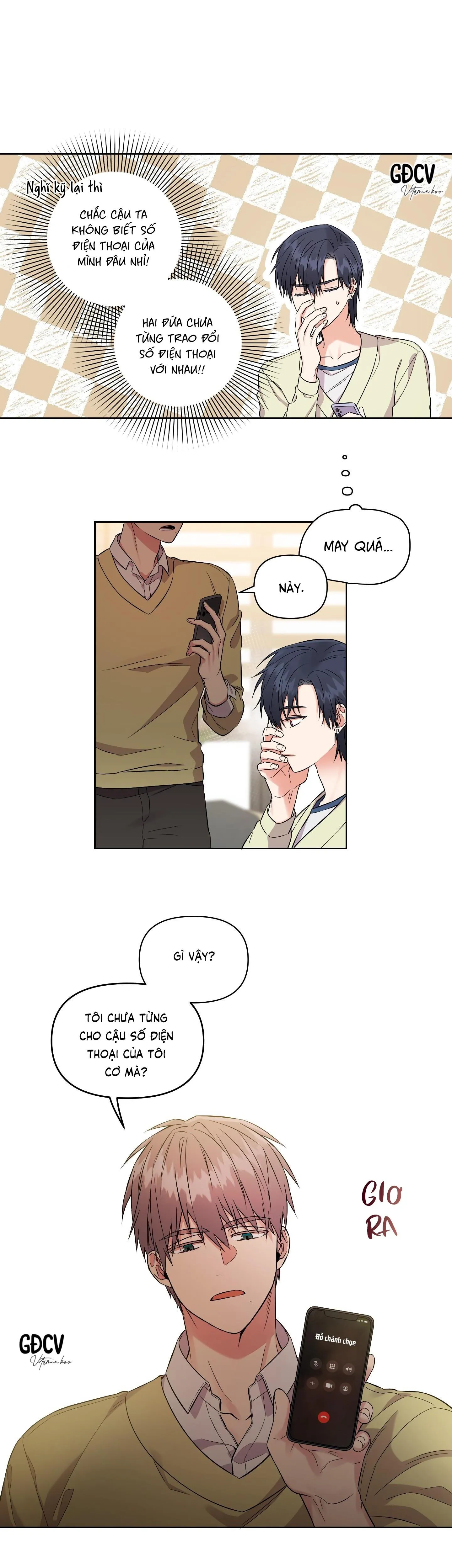 CUỘC TRÒ CHUYỆN CẦN THIẾT CỦA ĐÔI TA Chapter 1 Trang 19